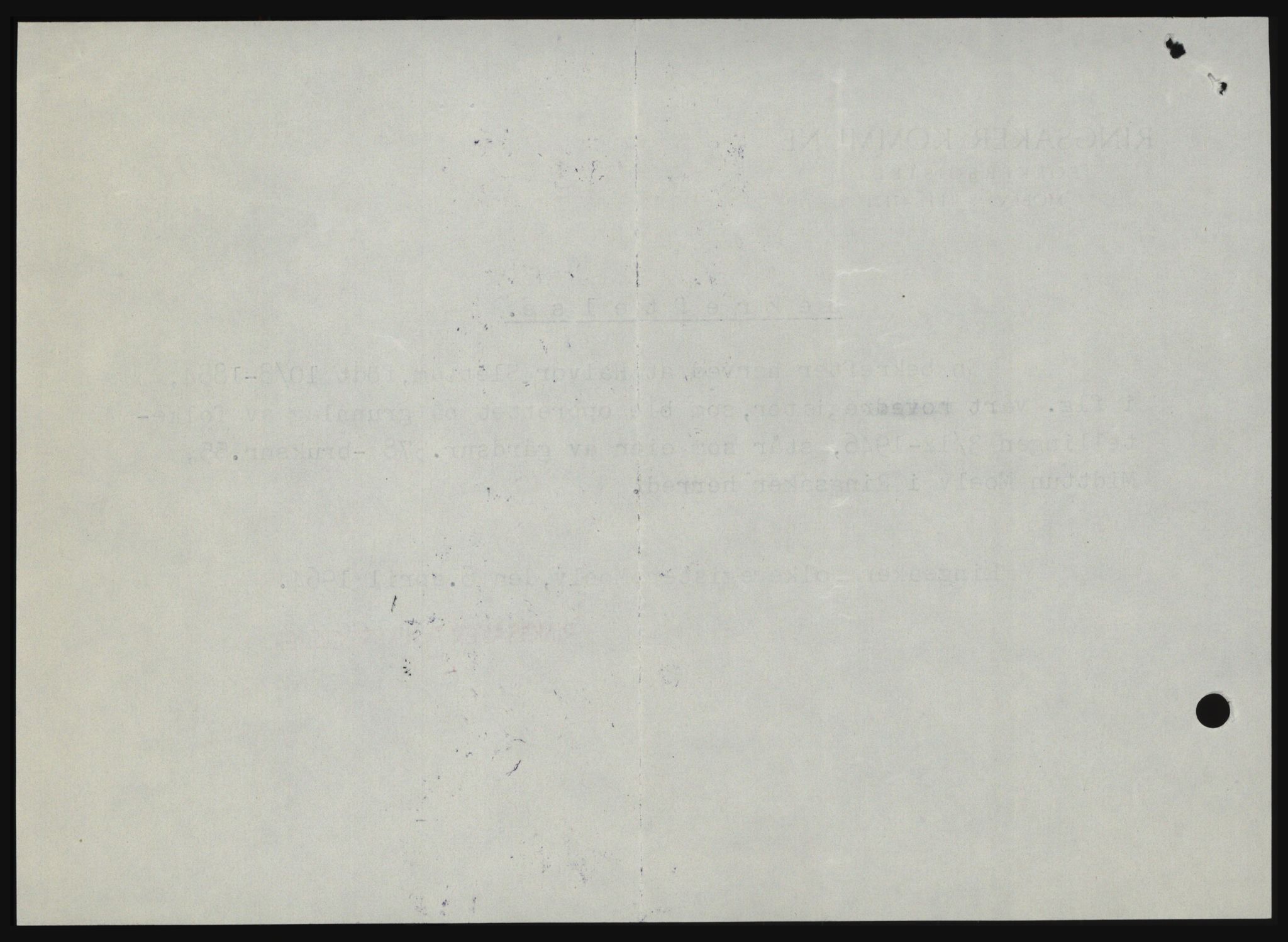 Nord-Hedmark sorenskriveri, SAH/TING-012/H/Hc/L0019: Mortgage book no. 19, 1963-1964, Diary no: : 1634/1964