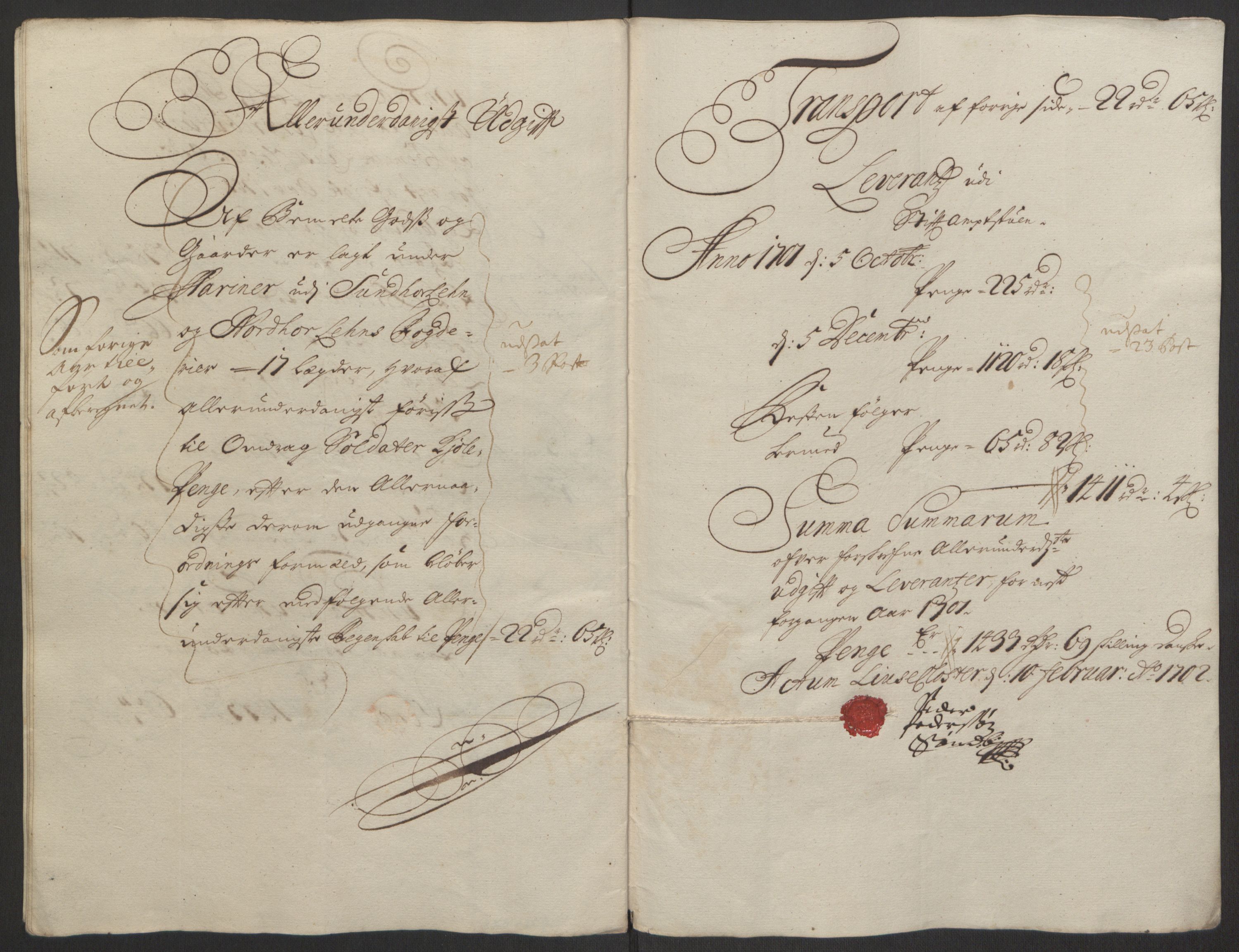 Rentekammeret inntil 1814, Reviderte regnskaper, Fogderegnskap, AV/RA-EA-4092/R50/L3159: Fogderegnskap Lyse kloster, 1691-1709, p. 141