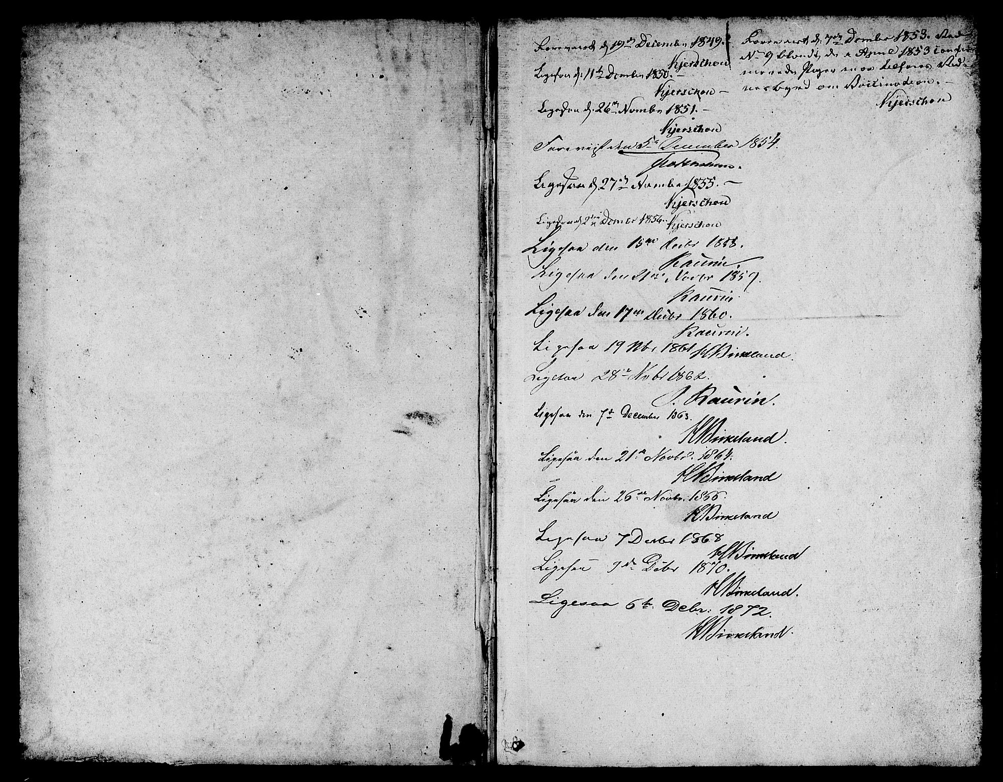 Nykirken Sokneprestembete, AV/SAB-A-77101/H/Hab: Parish register (copy) no. C 1, 1844-1871