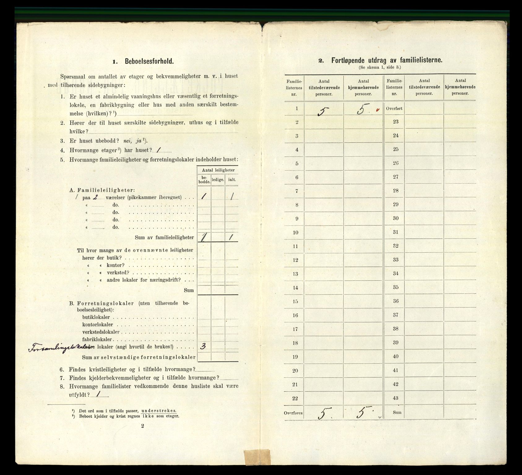 RA, 1910 census for Trondheim, 1910, p. 22932