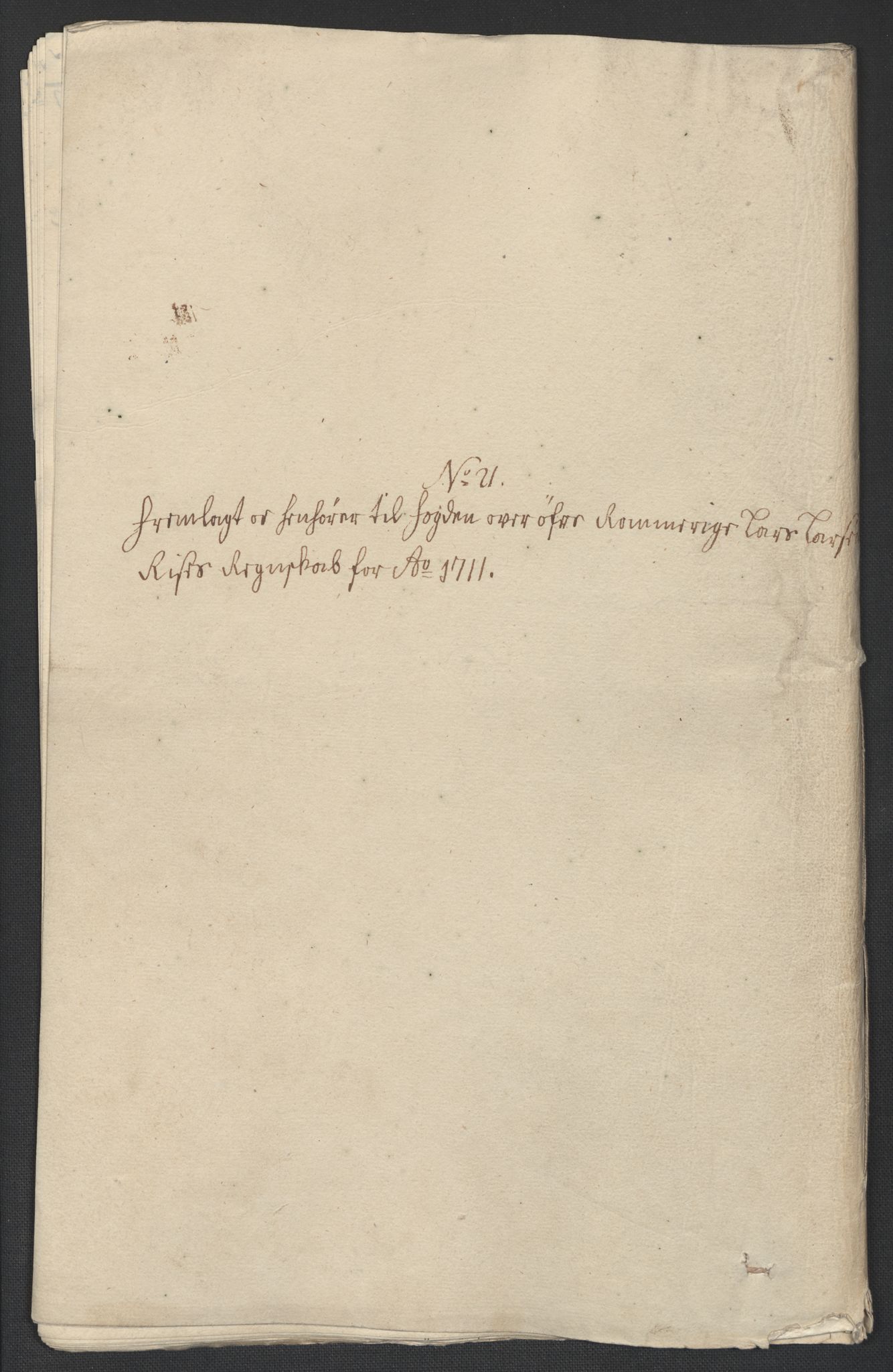 Rentekammeret inntil 1814, Reviderte regnskaper, Fogderegnskap, AV/RA-EA-4092/R12/L0720: Fogderegnskap Øvre Romerike, 1710-1711, p. 453