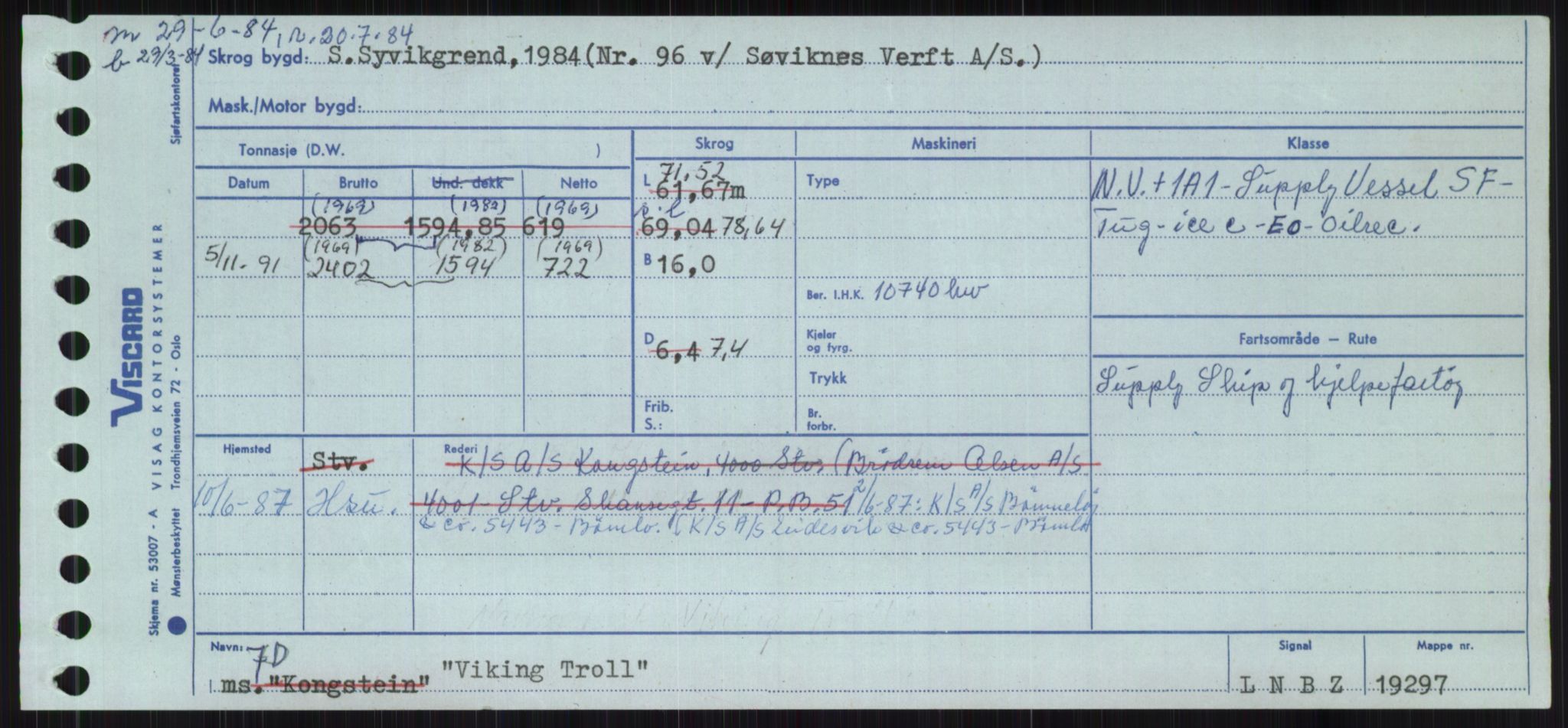 Sjøfartsdirektoratet med forløpere, Skipsmålingen, RA/S-1627/H/Ha/L0006/0002: Fartøy, Sver-Å / Fartøy, U-Å, p. 469