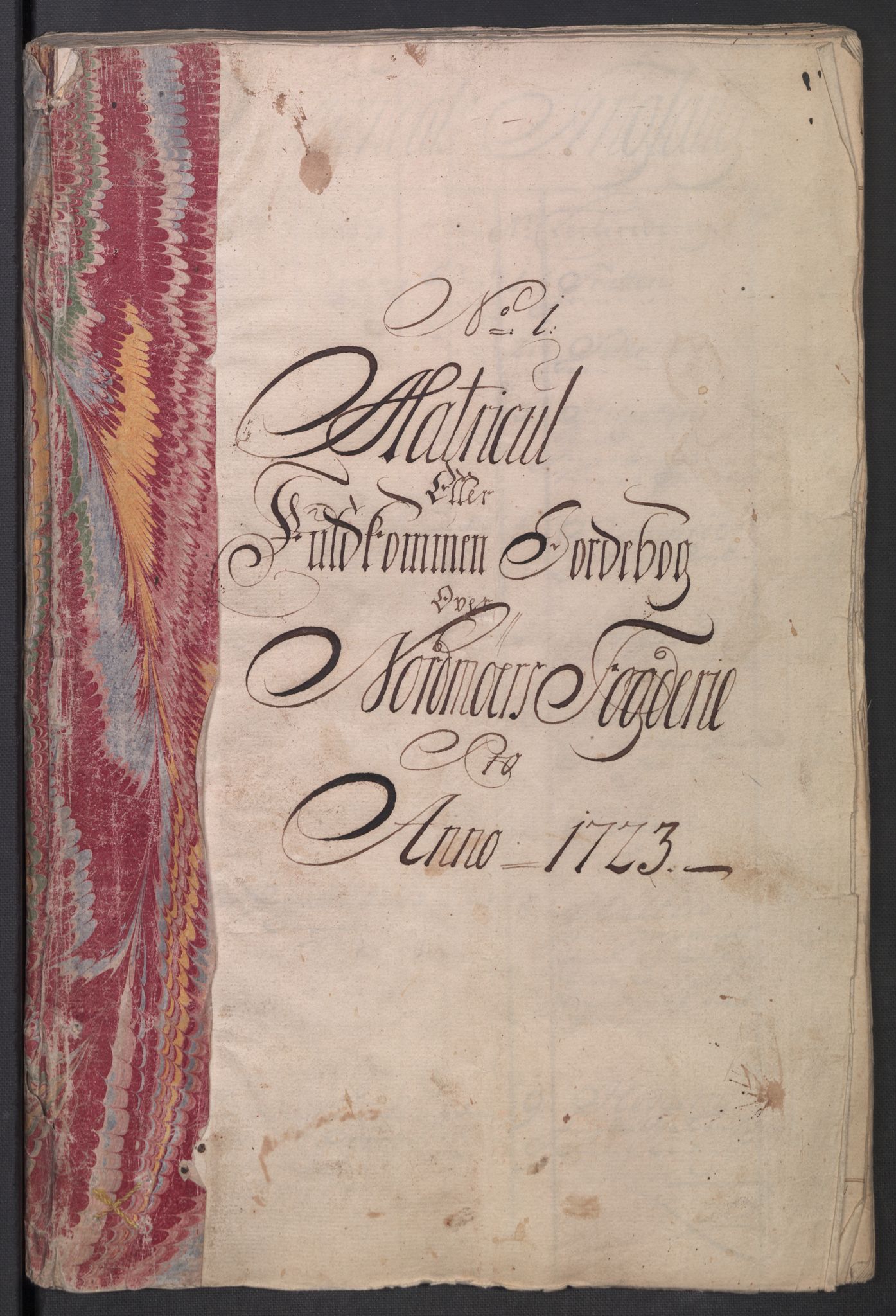 Rentekammeret inntil 1814, Reviderte regnskaper, Fogderegnskap, RA/EA-4092/R56/L3756: Fogderegnskap Nordmøre, 1723, p. 24