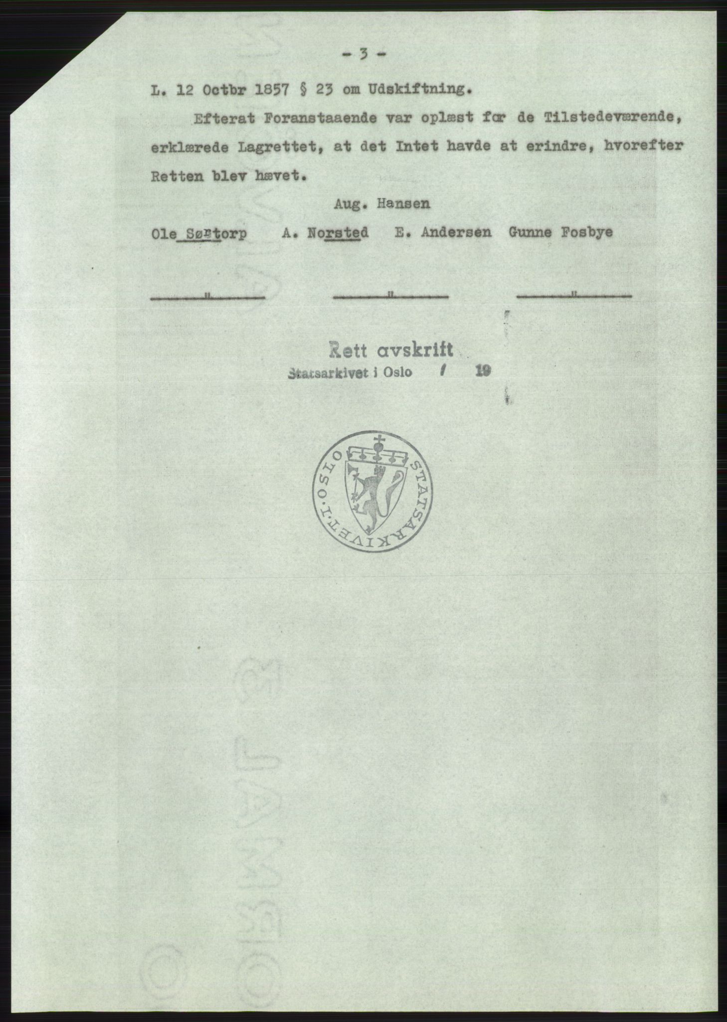 Statsarkivet i Oslo, AV/SAO-A-10621/Z/Zd/L0028: Avskrifter, j.nr 20-2143/1969, 1969, p. 114