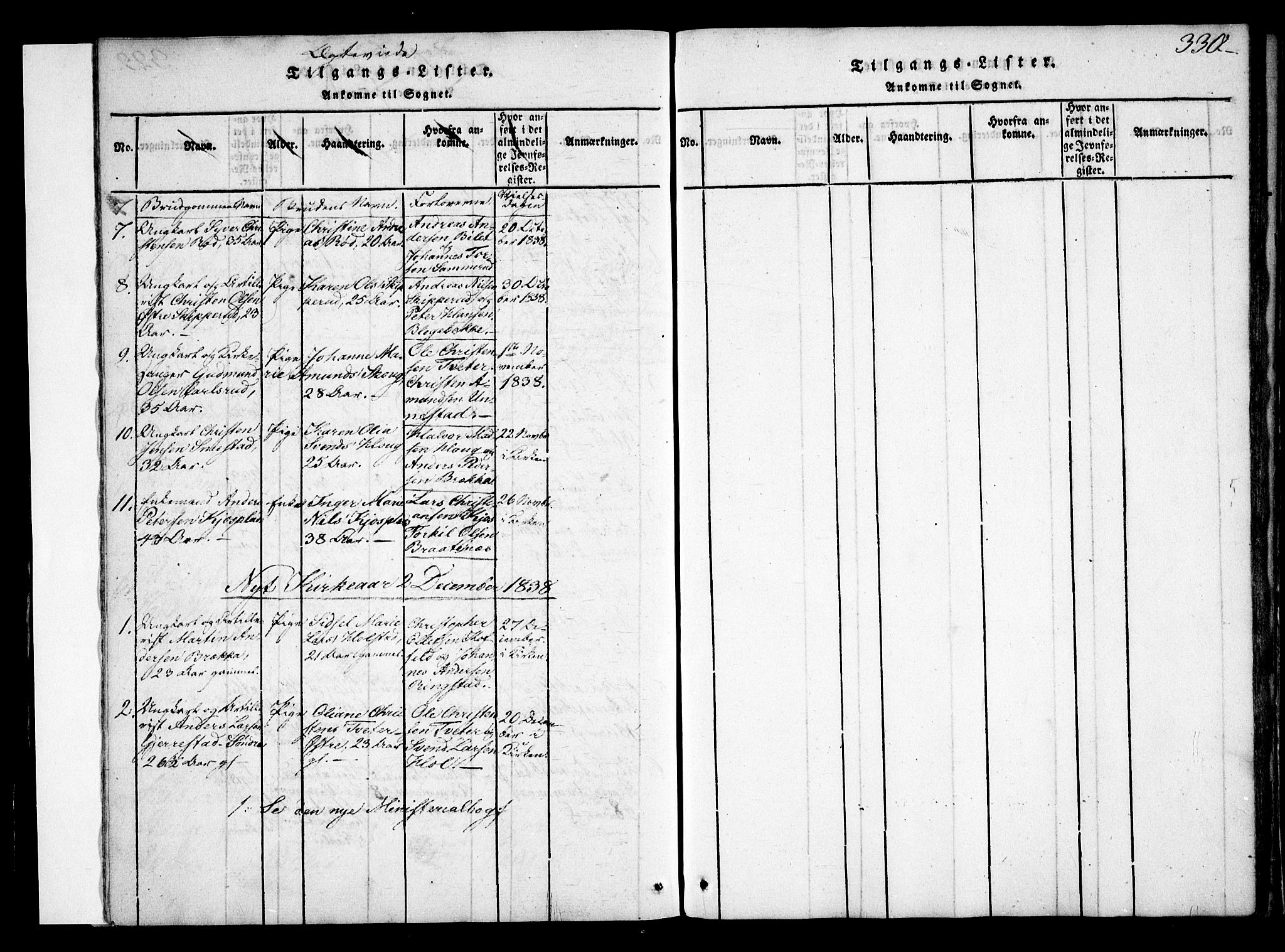 Skiptvet prestekontor Kirkebøker, AV/SAO-A-20009/F/Fa/L0005: Parish register (official) no. 5, 1814-1838, p. 330