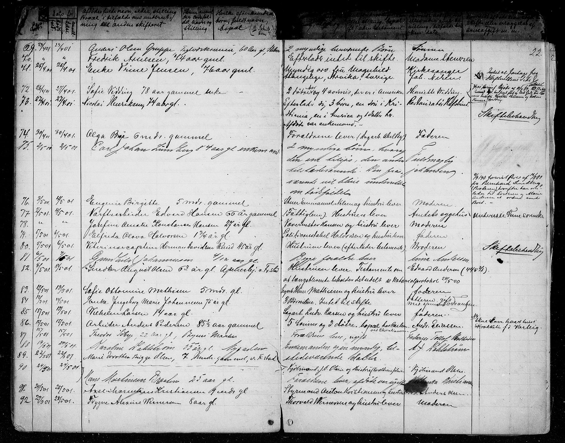Fredrikstad byfogd, AV/SAO-A-10473a/H/Ha/Hab/L0004: Dødsfallsprotokoll, 1900-1905, p. 21-22