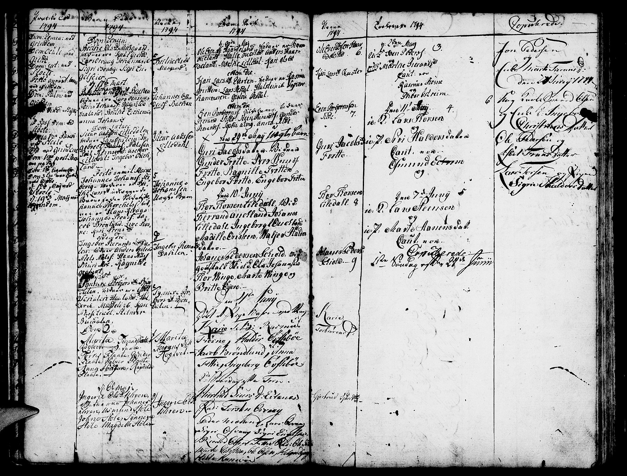 Etne sokneprestembete, SAB/A-75001/H/Haa: Parish register (official) no. A 4, 1782-1807, p. 25