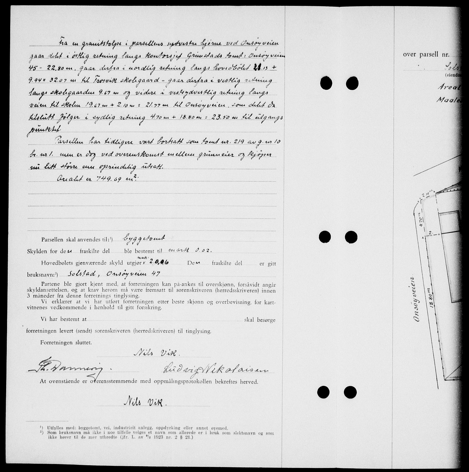 Onsøy sorenskriveri, SAO/A-10474/G/Ga/Gab/L0015: Mortgage book no. II A-15, 1945-1946, Diary no: : 14/1946