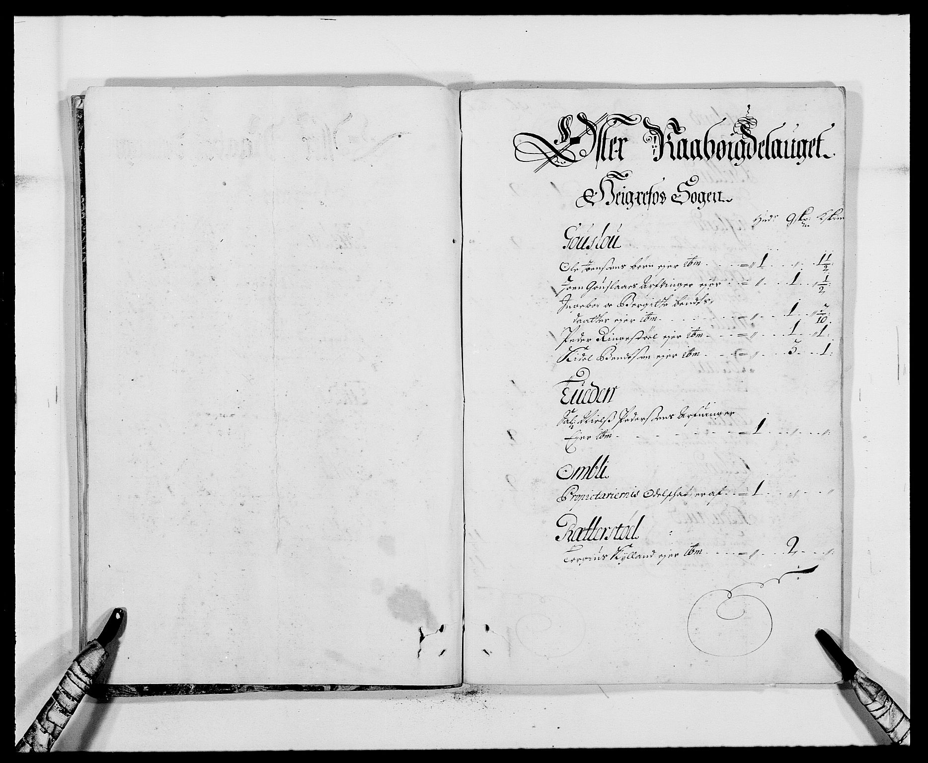 Rentekammeret inntil 1814, Reviderte regnskaper, Fogderegnskap, RA/EA-4092/R40/L2441: Fogderegnskap Råbyggelag, 1688, p. 46