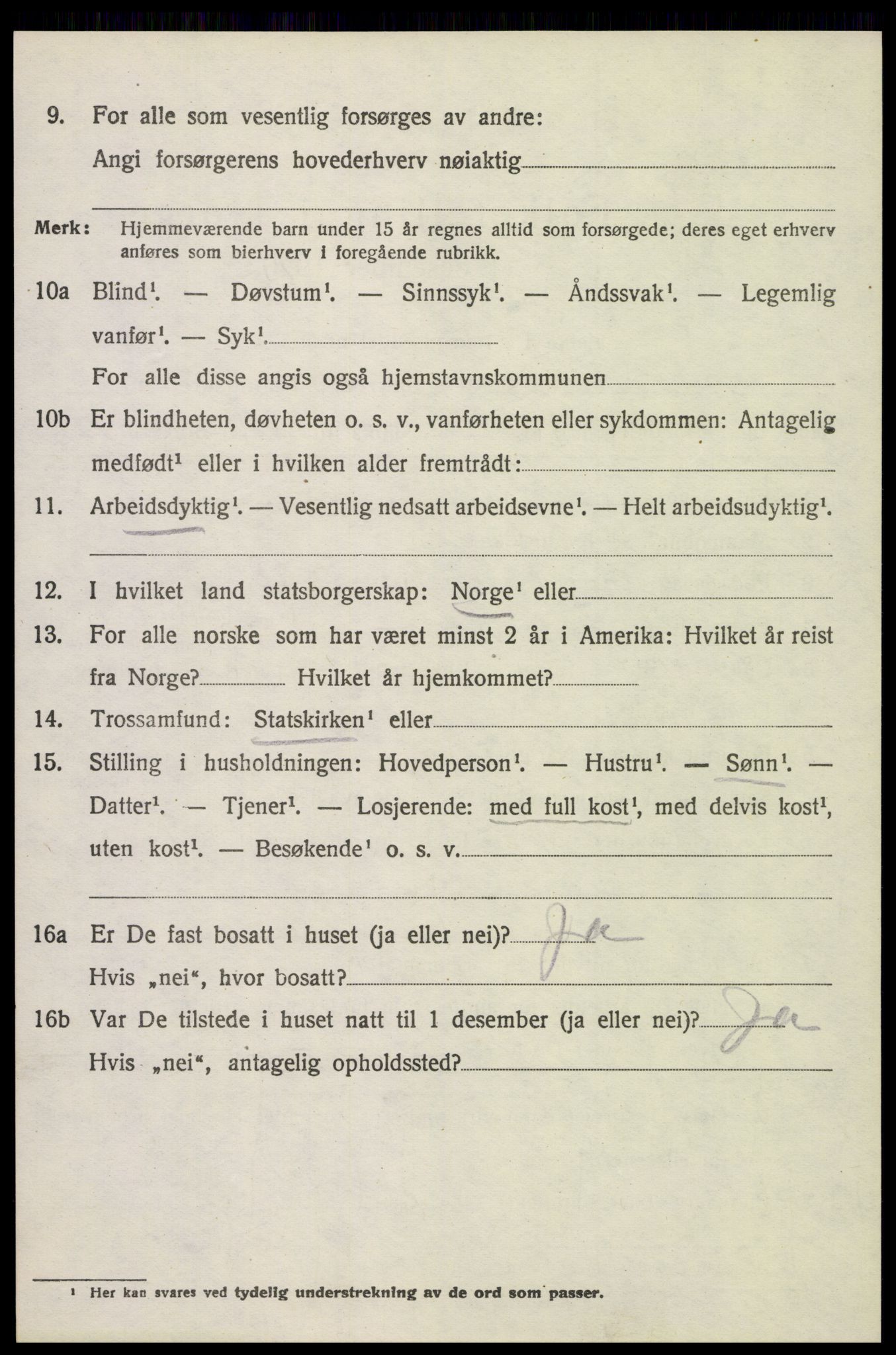 SAH, 1920 census for Stange, 1920, p. 17714