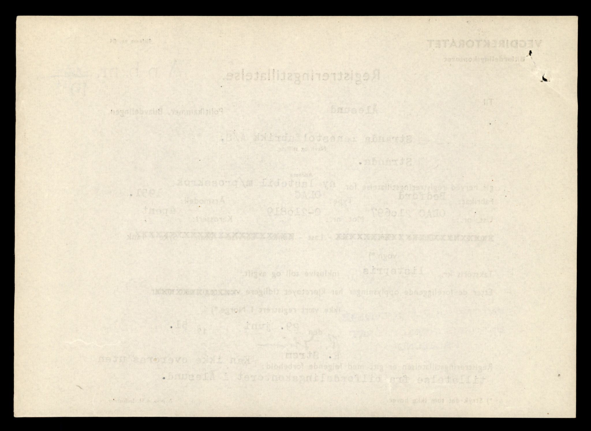 Møre og Romsdal vegkontor - Ålesund trafikkstasjon, SAT/A-4099/F/Fe/L0013: Registreringskort for kjøretøy T 1451 - T 1564, 1927-1998, p. 2412