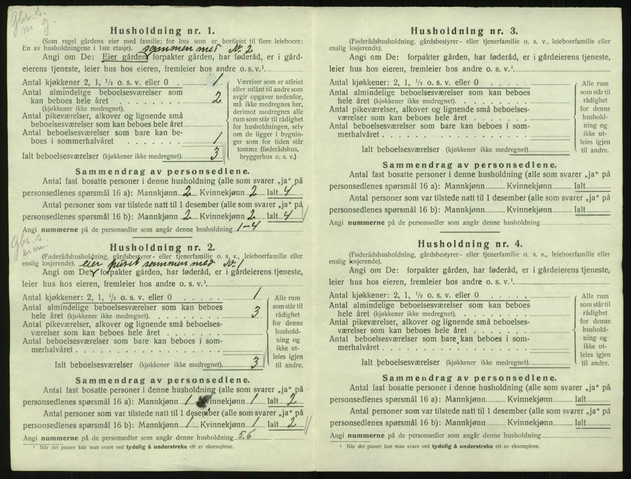 SAK, 1920 census for Greipstad, 1920, p. 41