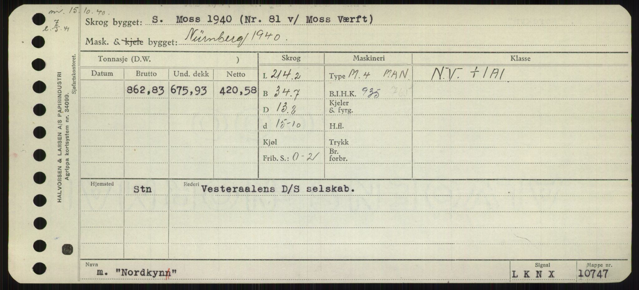 Sjøfartsdirektoratet med forløpere, Skipsmålingen, AV/RA-S-1627/H/Hb/L0003: Fartøy, I-N, p. 425