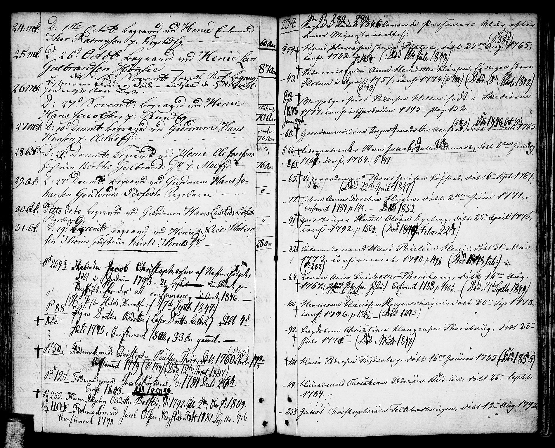 Gjerdrum prestekontor Kirkebøker, SAO/A-10412b/F/Fa/L0002: Parish register (official) no. I 2, 1737-1797, p. 234