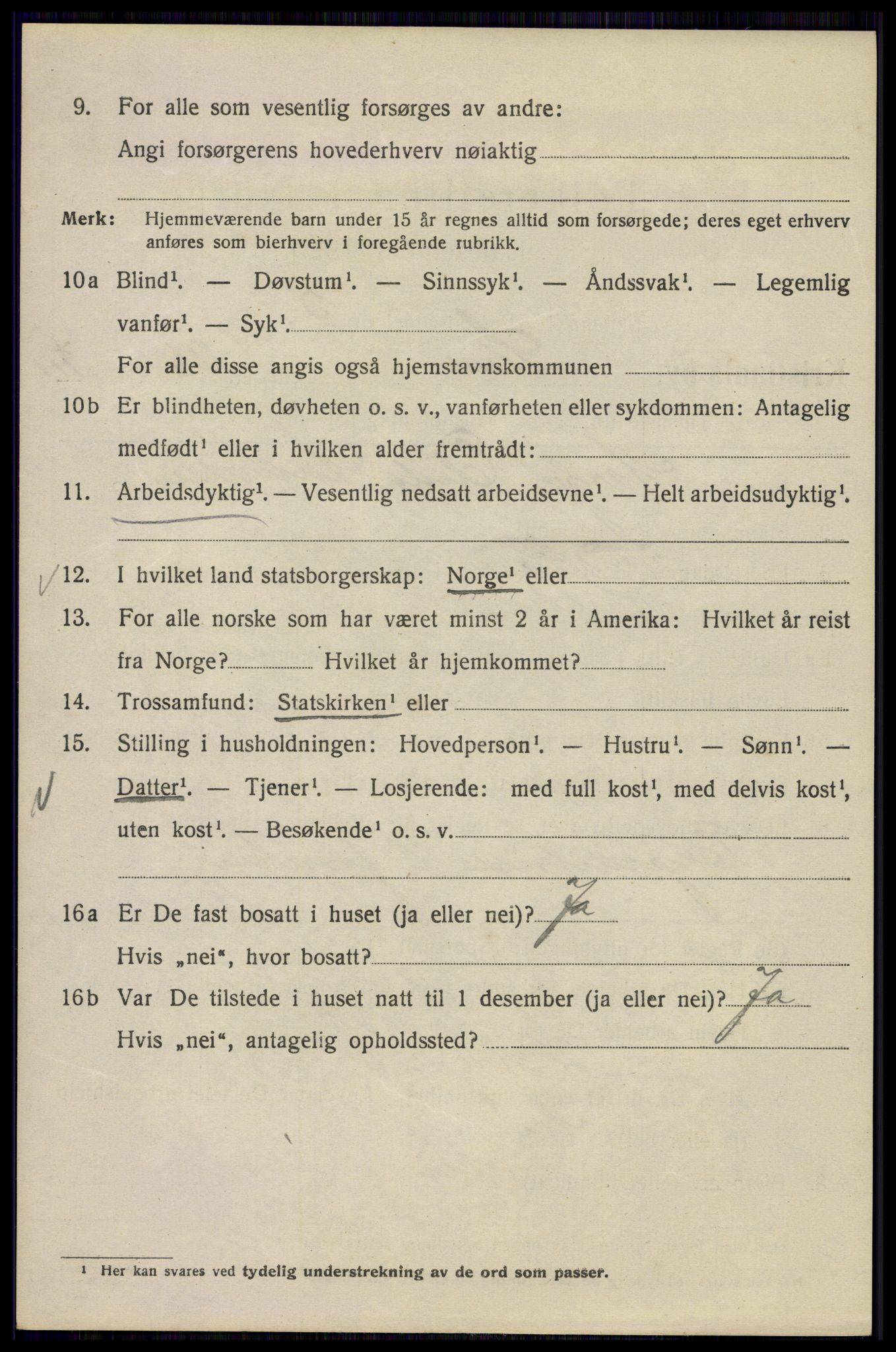 SAO, 1920 census for Kristiania, 1920, p. 542120