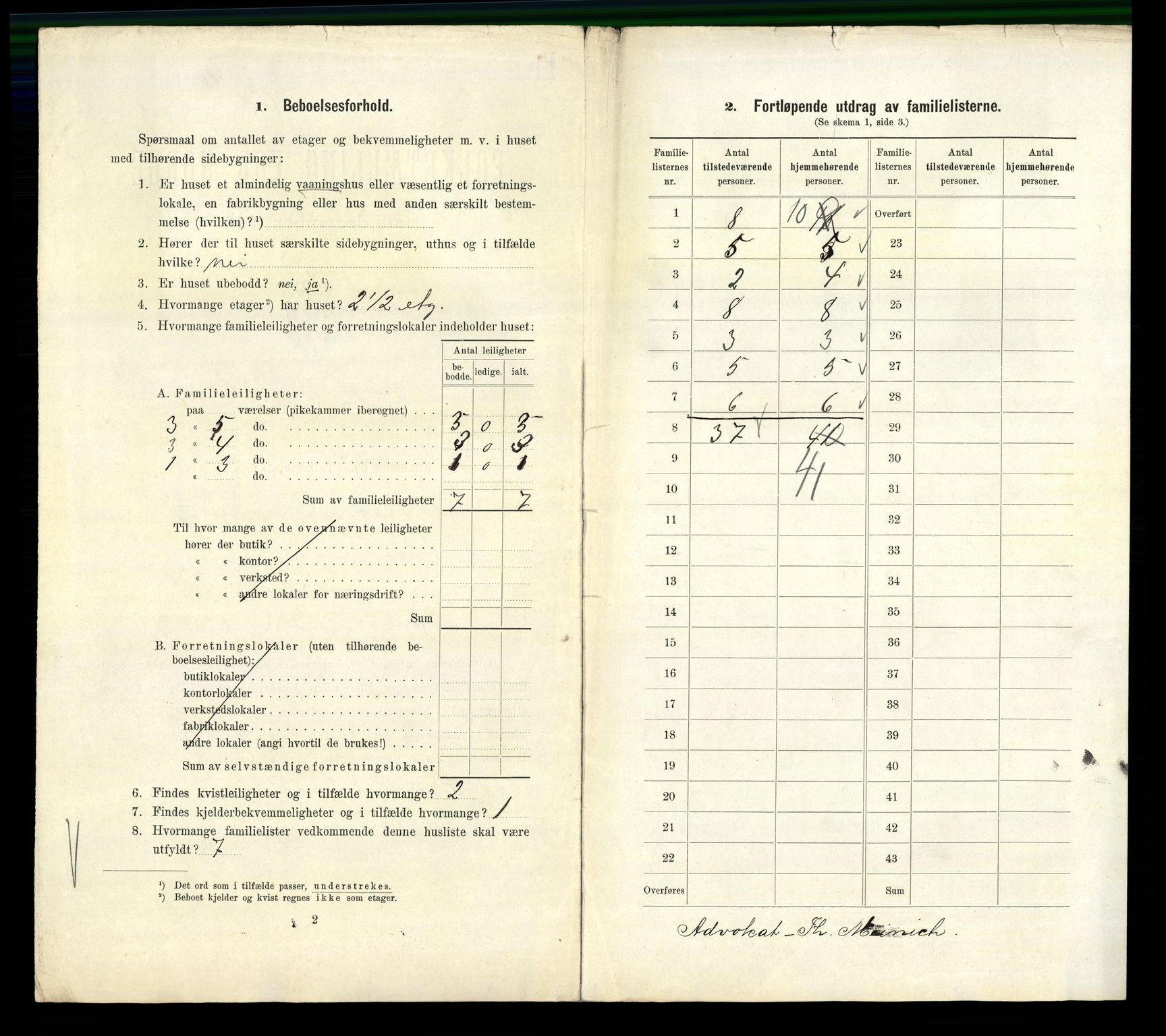 RA, 1910 census for Kristiania, 1910, p. 56240