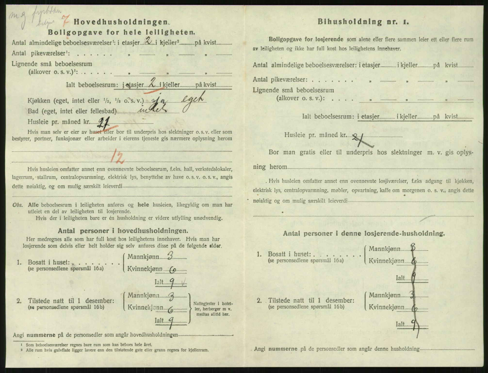 SAT, 1920 census for Namsos, 1920, p. 1642