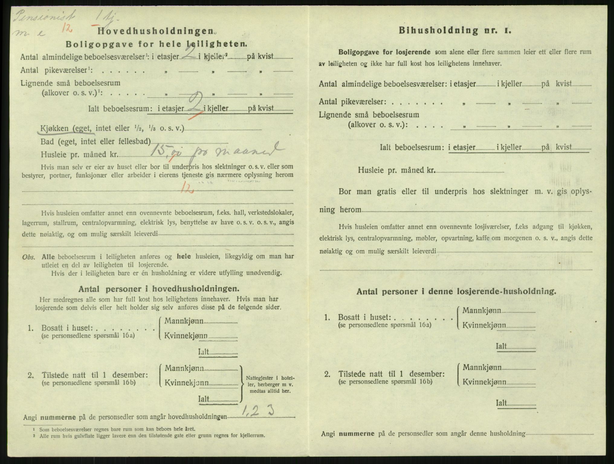 SAKO, 1920 census for Horten, 1920, p. 6088