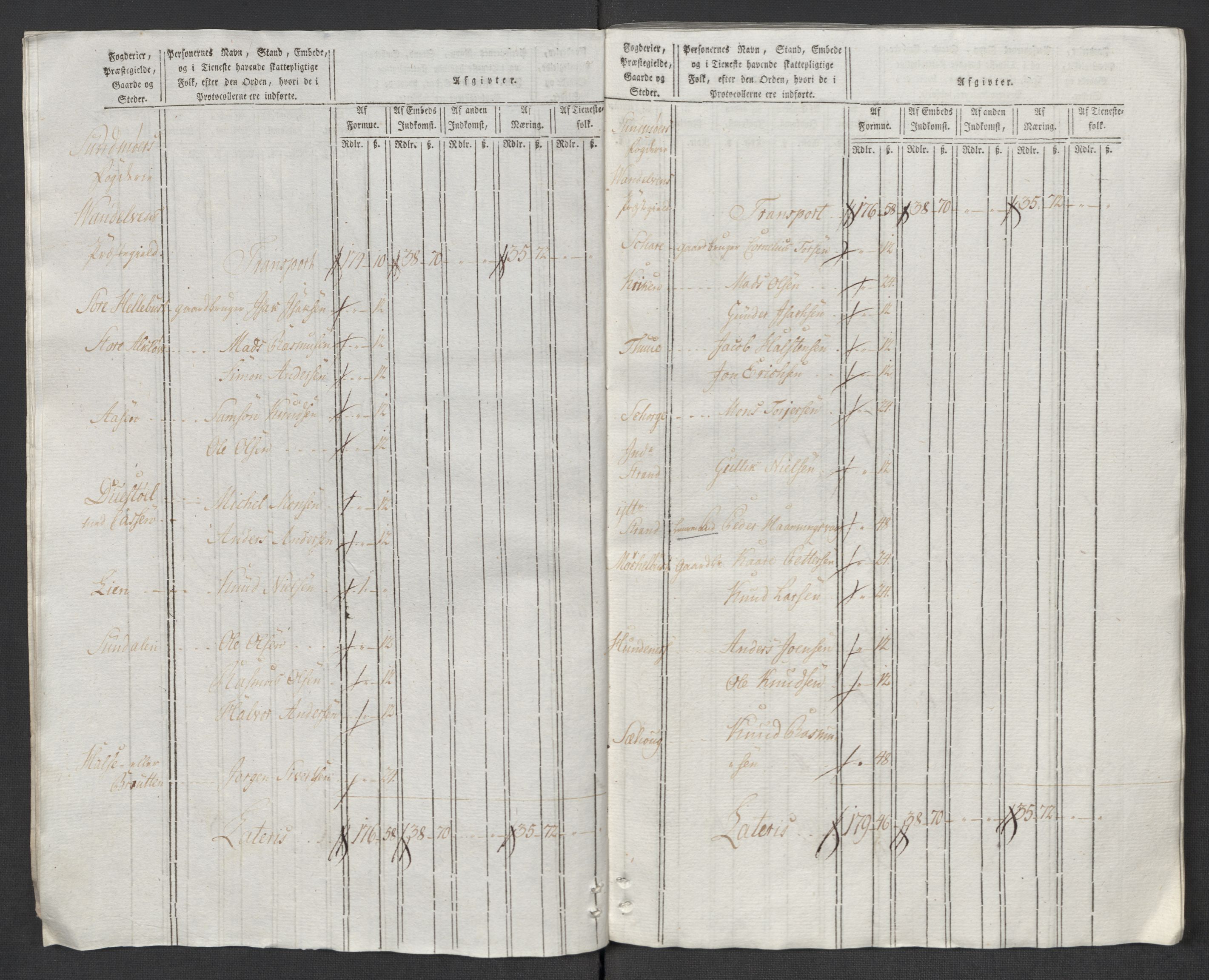 Rentekammeret inntil 1814, Reviderte regnskaper, Mindre regnskaper, AV/RA-EA-4068/Rf/Rfe/L0049: Sunnhordland og Hardanger fogderi, Sunnmøre fogderi, 1789, p. 339