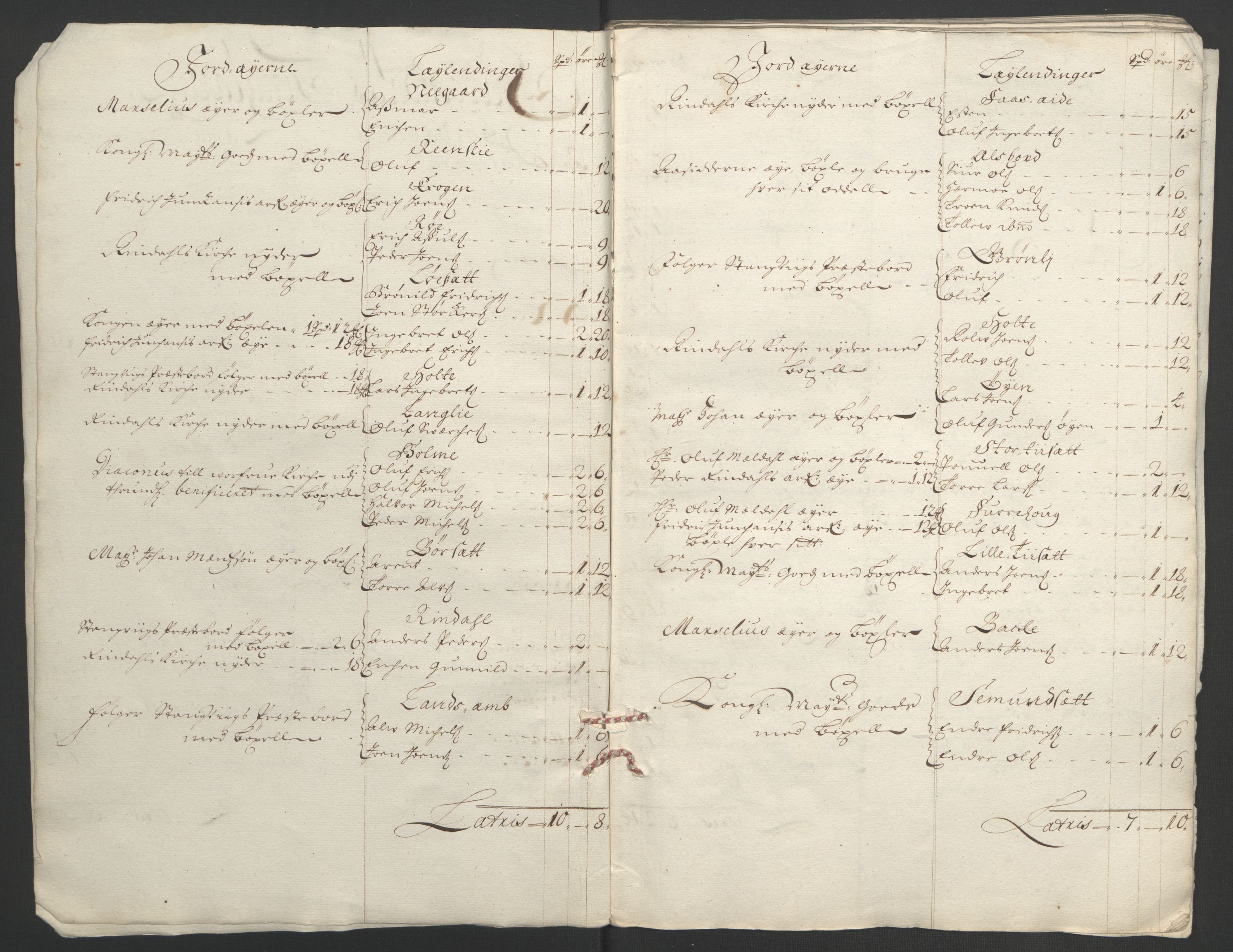 Rentekammeret inntil 1814, Reviderte regnskaper, Fogderegnskap, AV/RA-EA-4092/R56/L3736: Fogderegnskap Nordmøre, 1694-1696, p. 346