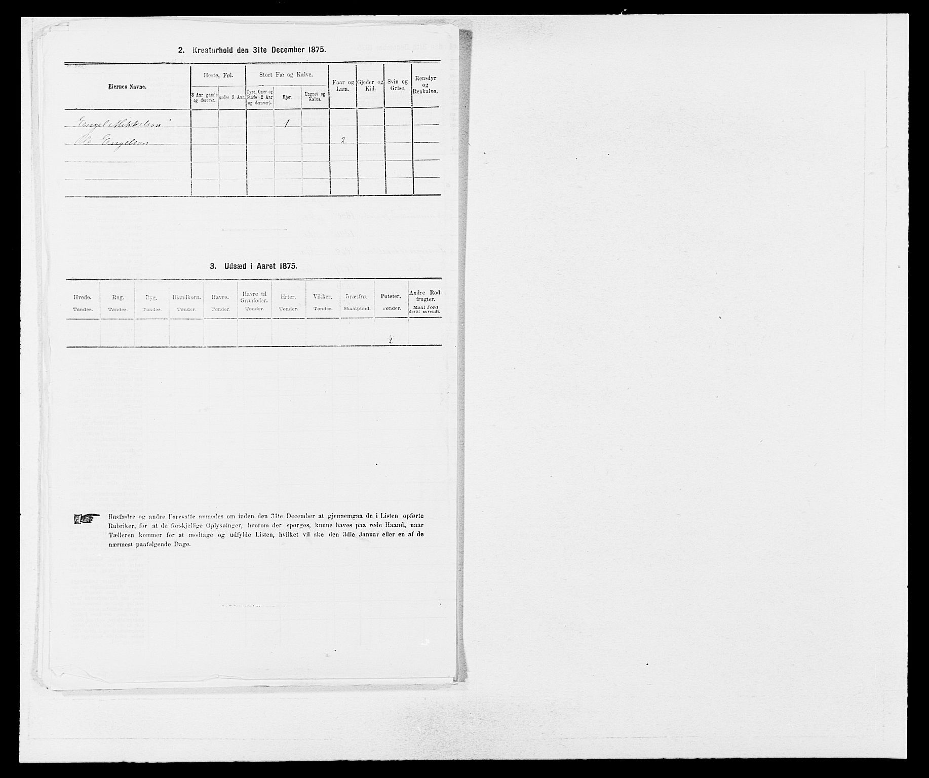 SAB, 1875 census for 1224P Kvinnherad, 1875, p. 371