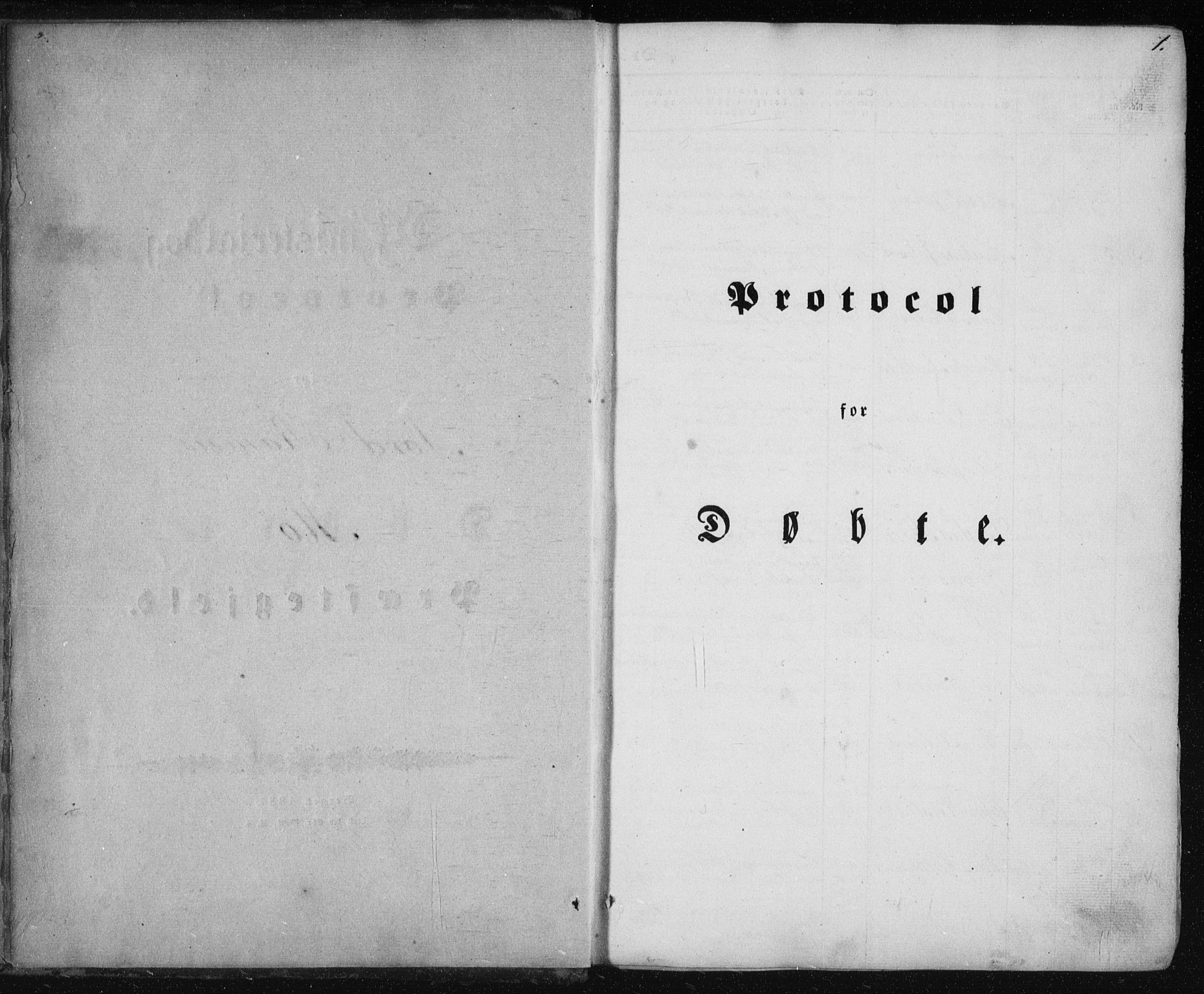 Ministerialprotokoller, klokkerbøker og fødselsregistre - Nordland, AV/SAT-A-1459/827/L0391: Parish register (official) no. 827A03, 1842-1852, p. 1