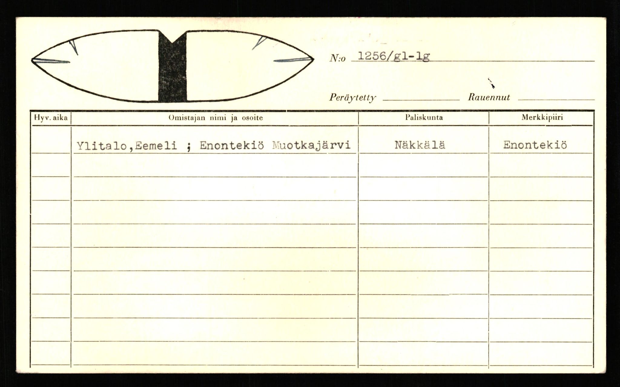 Lappefogden i Finnmark/Reindriftsforvaltningen Øst-Finnmark, AV/SATØ-S-1461/G/Ge/Geb/L0002: Nr. 1256-12346, 1934-1992, p. 3