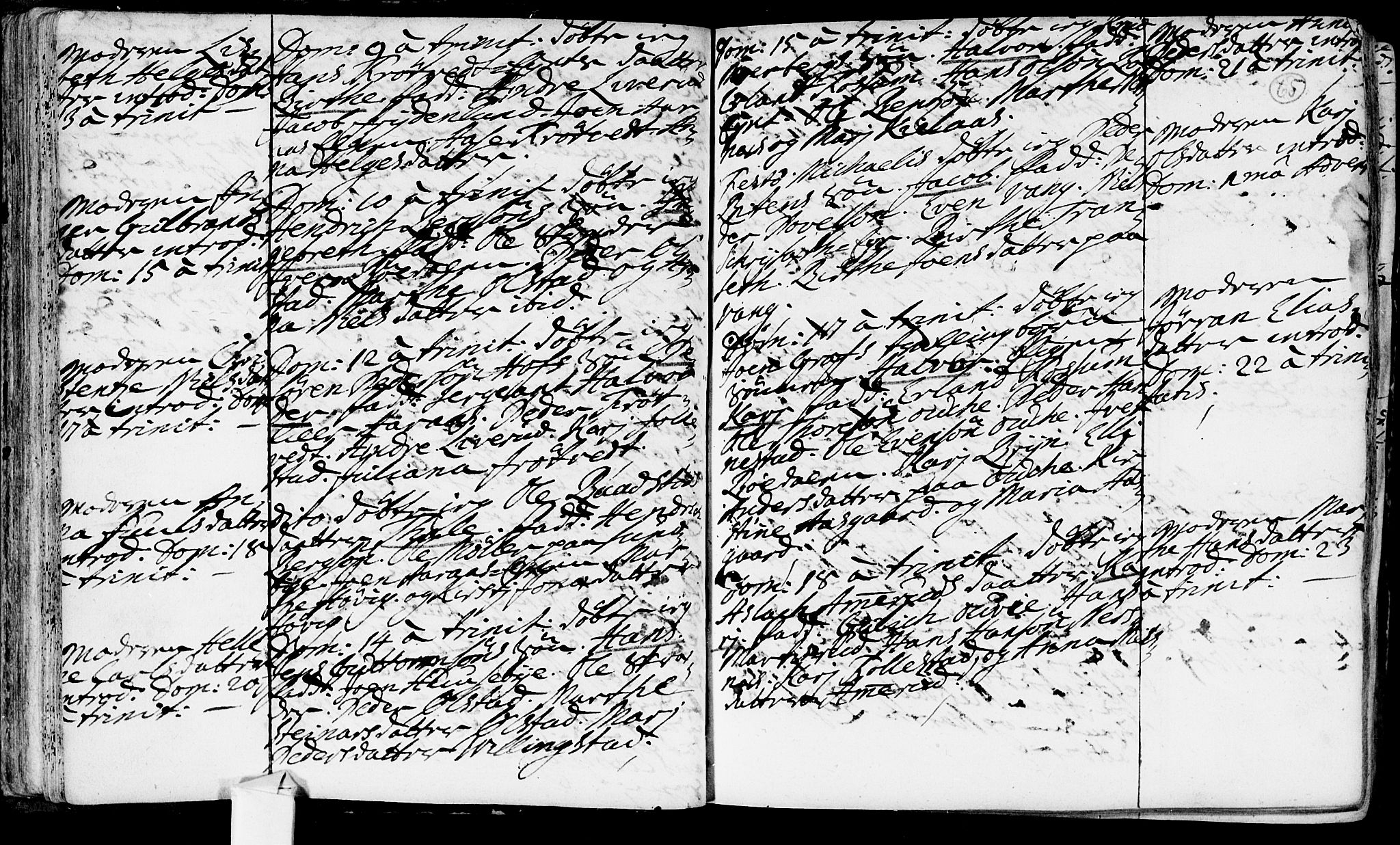 Røyken kirkebøker, AV/SAKO-A-241/F/Fa/L0002: Parish register (official) no. 2, 1731-1782, p. 65