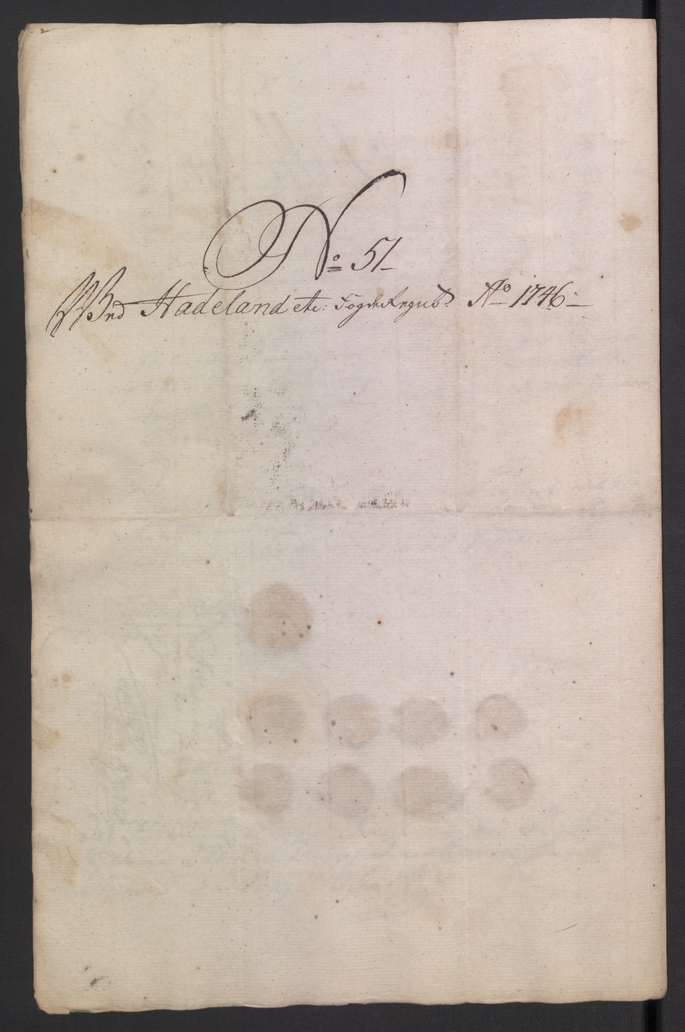 Rentekammeret inntil 1814, Reviderte regnskaper, Fogderegnskap, AV/RA-EA-4092/R18/L1345: Fogderegnskap Hadeland, Toten og Valdres, 1745-1746, p. 502