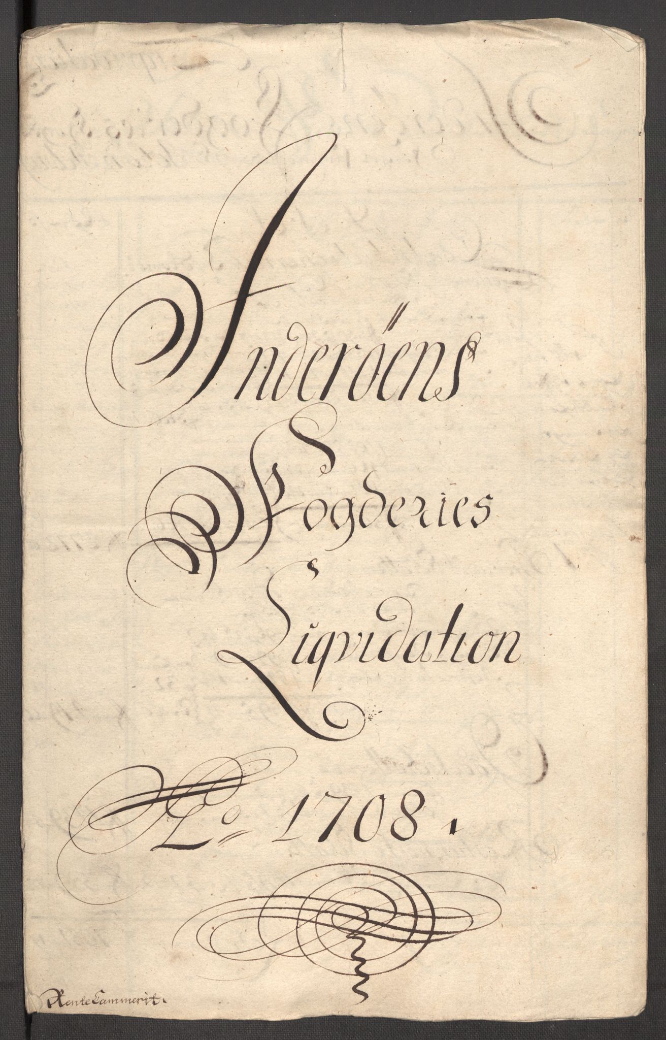 Rentekammeret inntil 1814, Reviderte regnskaper, Fogderegnskap, AV/RA-EA-4092/R63/L4316: Fogderegnskap Inderøy, 1708, p. 18