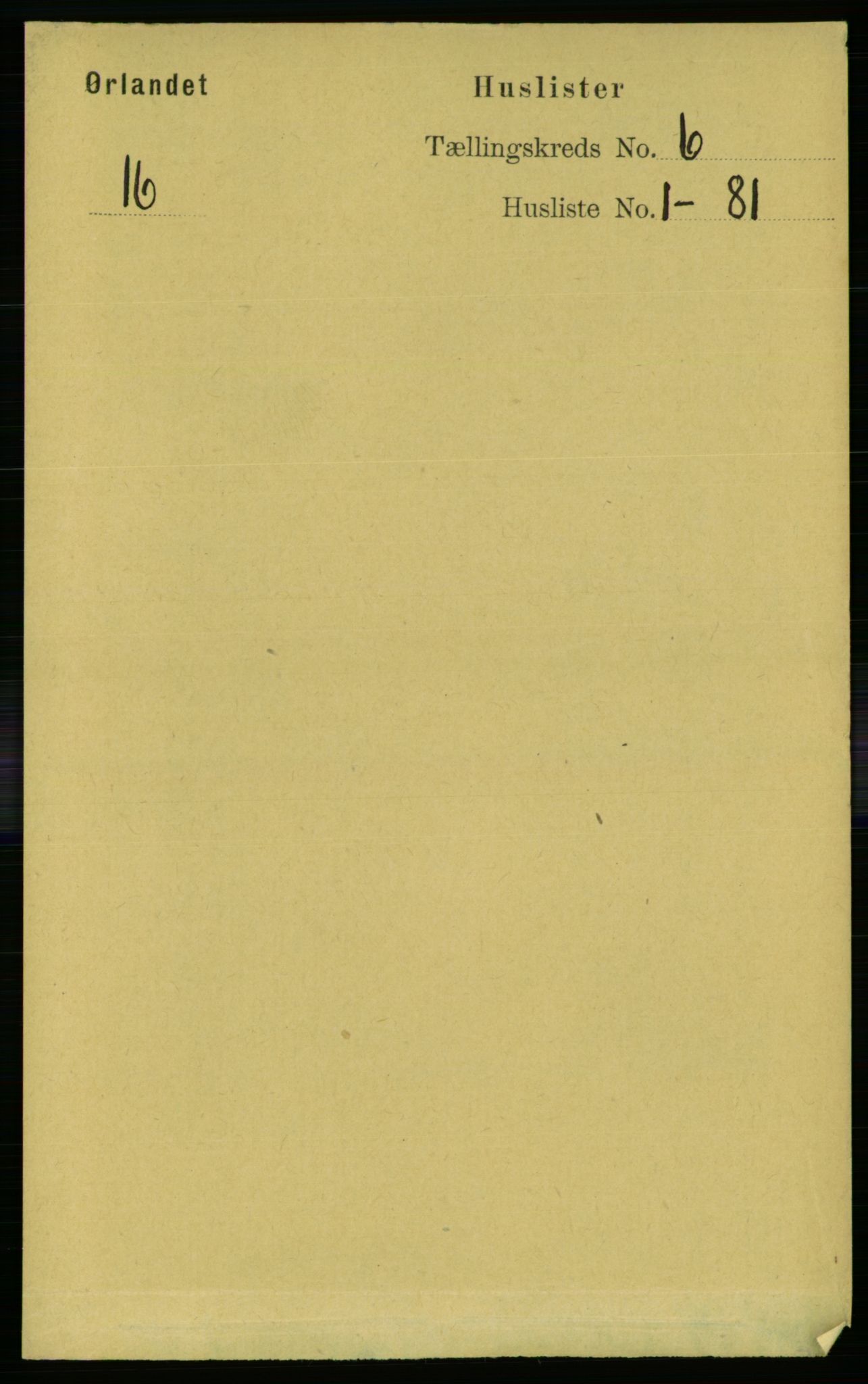 RA, 1891 census for 1621 Ørland, 1891, p. 1756