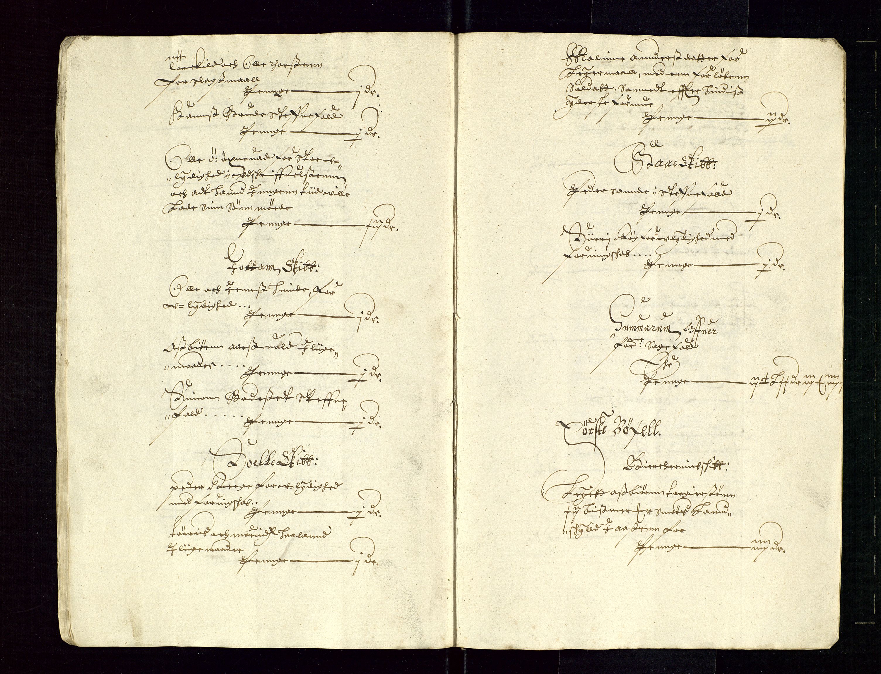 Stavanger len, AV/SAST-A-101870/Ob/L0027: Diverse, 1657-1660, p. 246