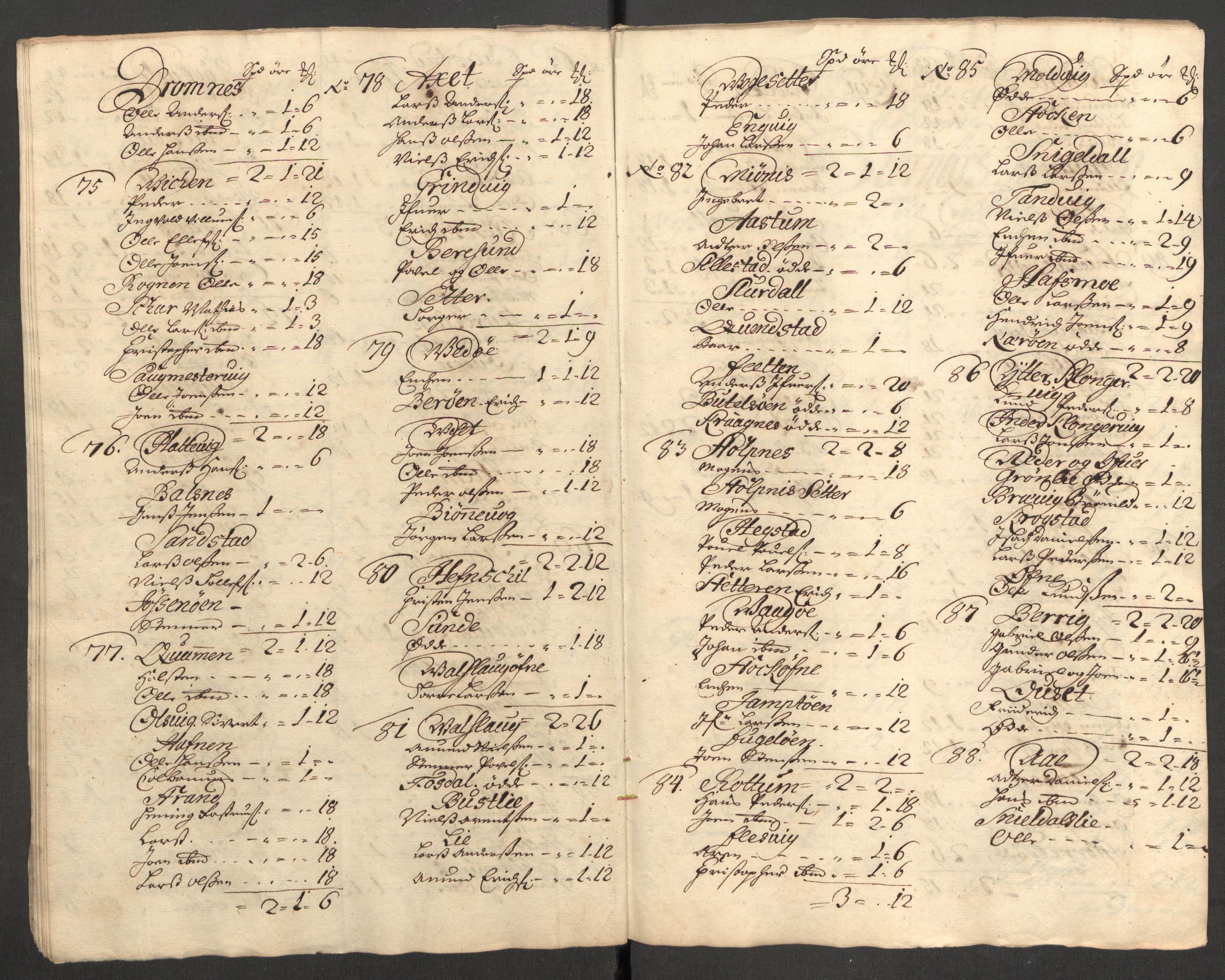 Rentekammeret inntil 1814, Reviderte regnskaper, Fogderegnskap, AV/RA-EA-4092/R57/L3856: Fogderegnskap Fosen, 1704-1705, p. 122