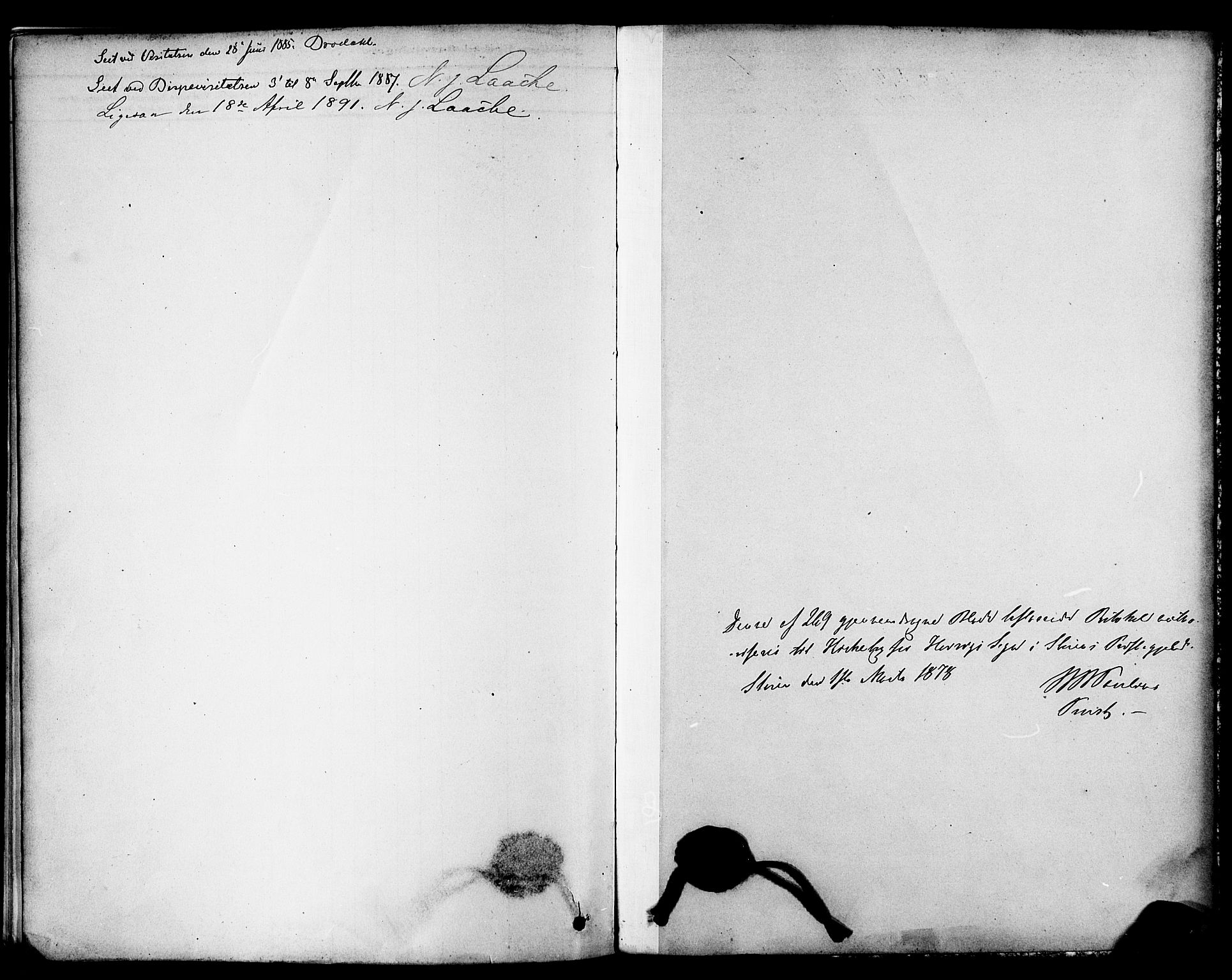 Ministerialprotokoller, klokkerbøker og fødselsregistre - Sør-Trøndelag, SAT/A-1456/692/L1105: Parish register (official) no. 692A05, 1878-1890