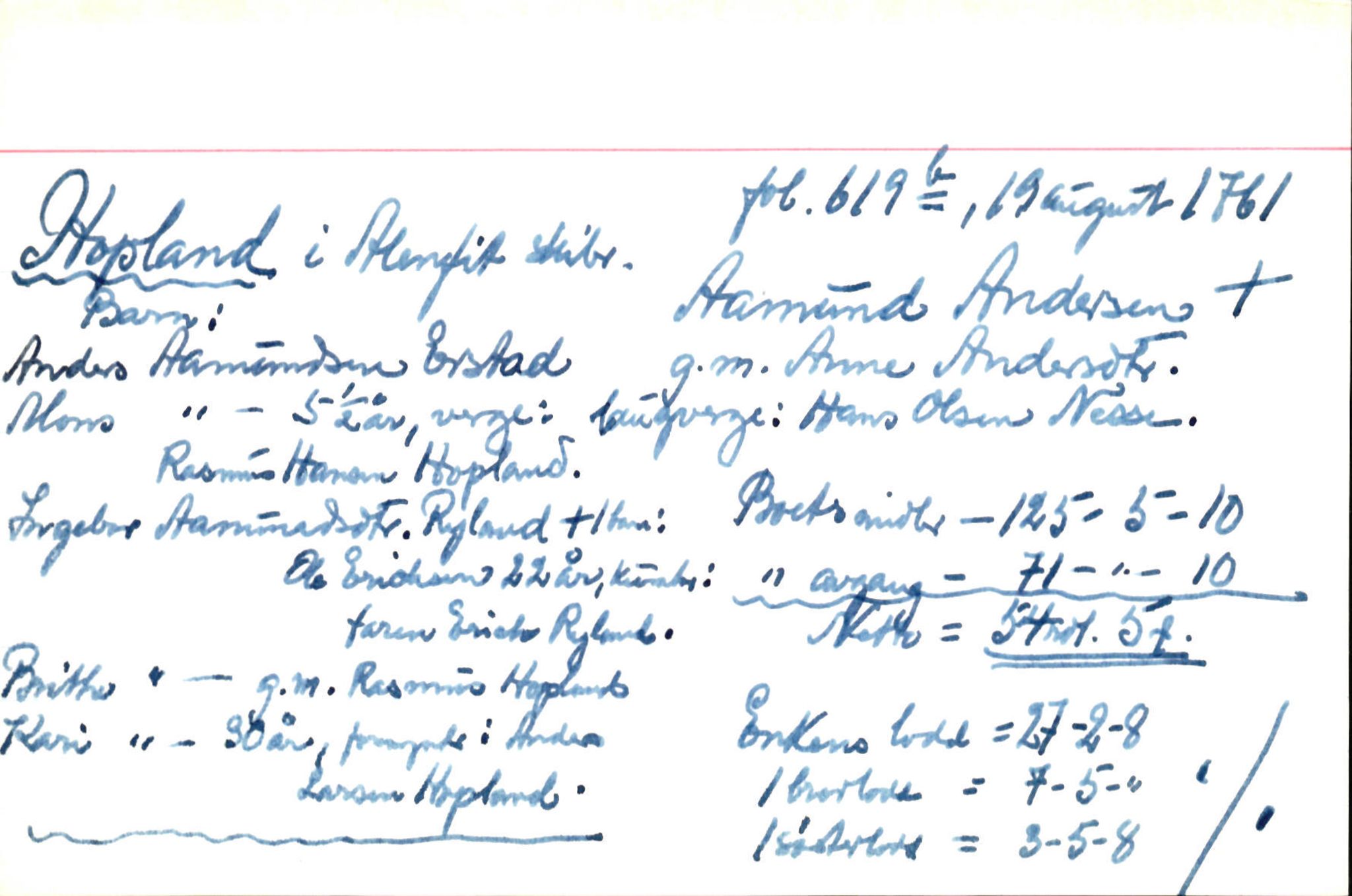 Skiftekort ved Statsarkivet i Bergen, SAB/SKIFTEKORT/001/L0002: Skifteprotokoll nr. 4, 1757-1763, p. 45