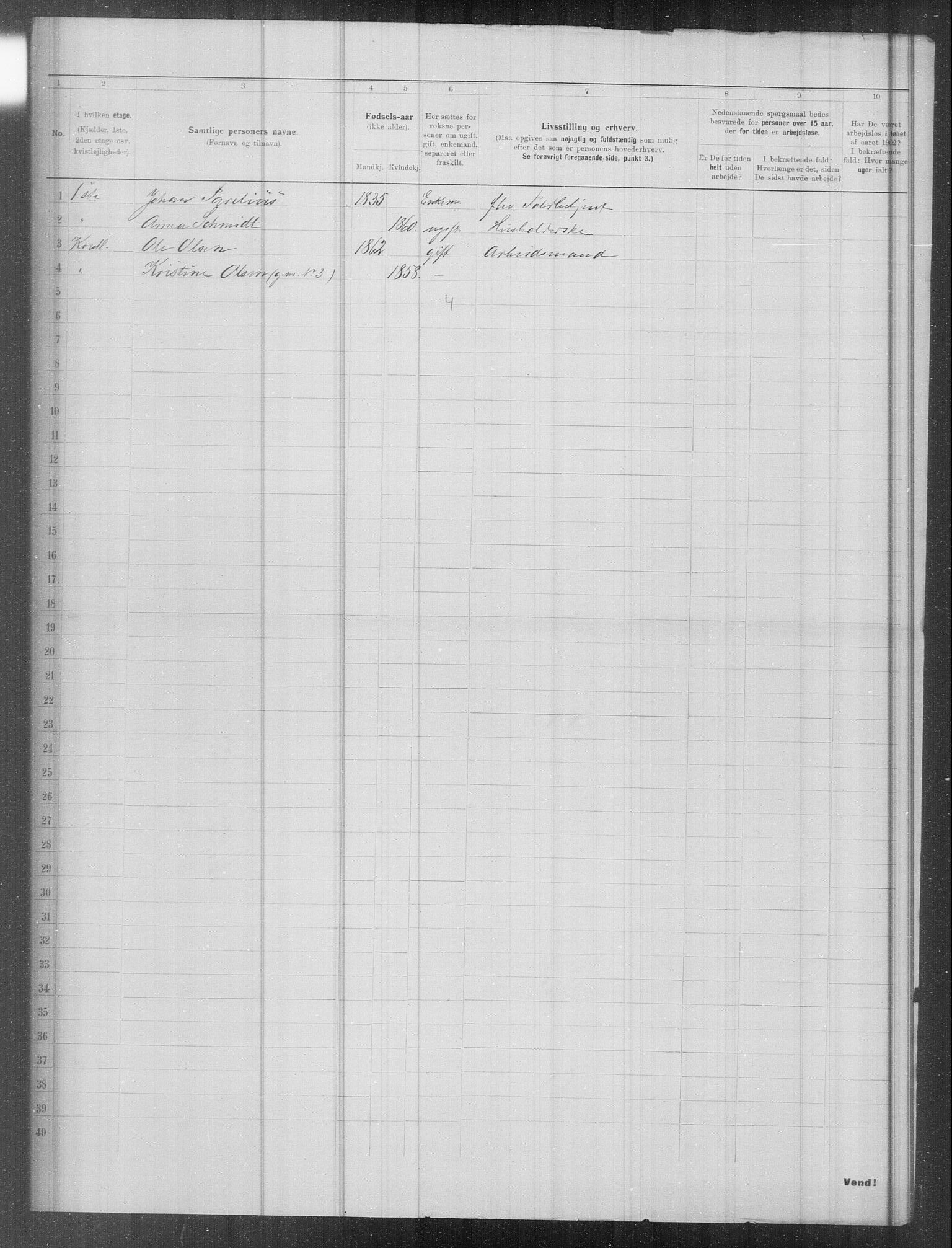 OBA, Municipal Census 1902 for Kristiania, 1902, p. 15595