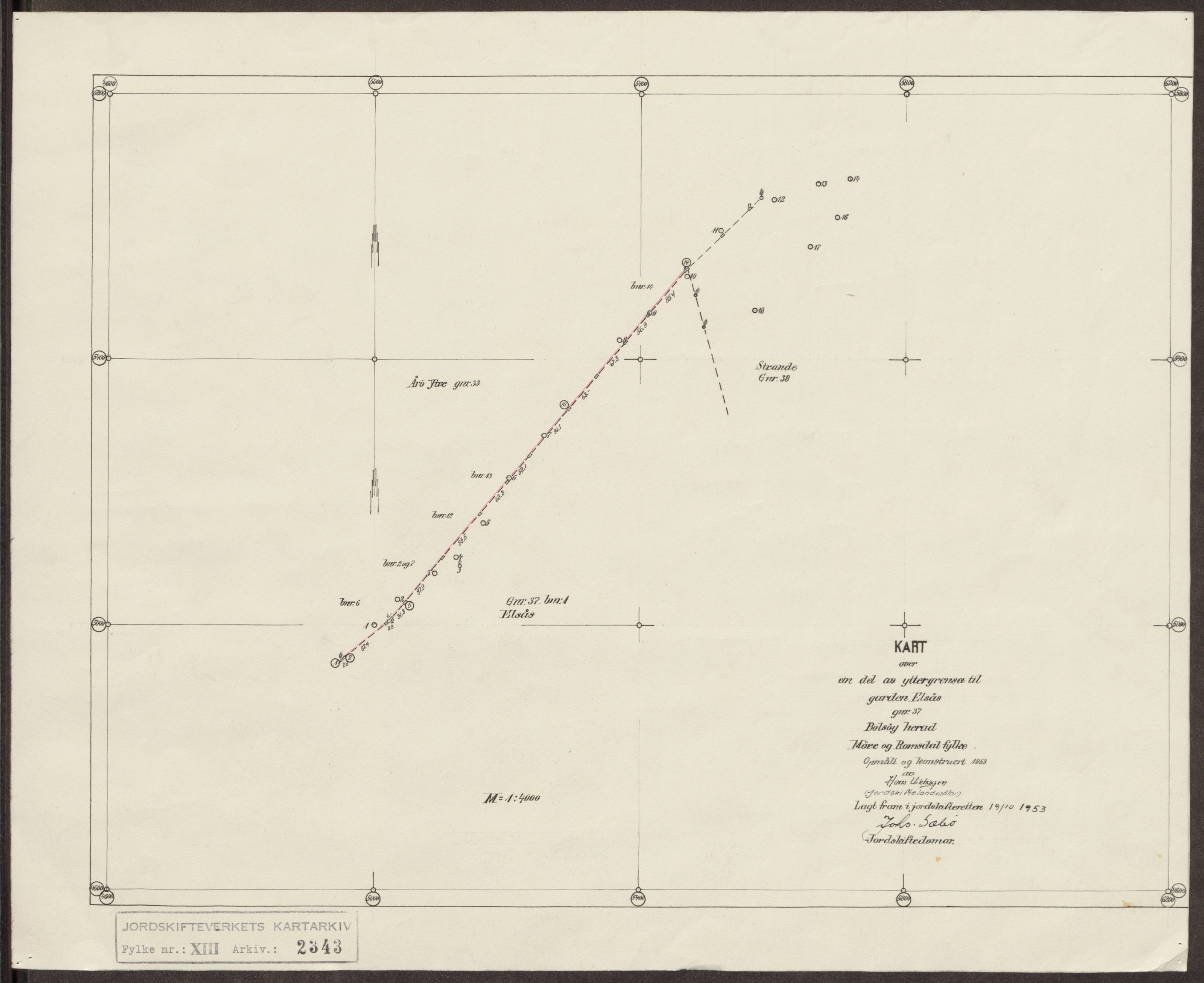 Jordskifteverkets kartarkiv, RA/S-3929/T, 1859-1988, p. 2908