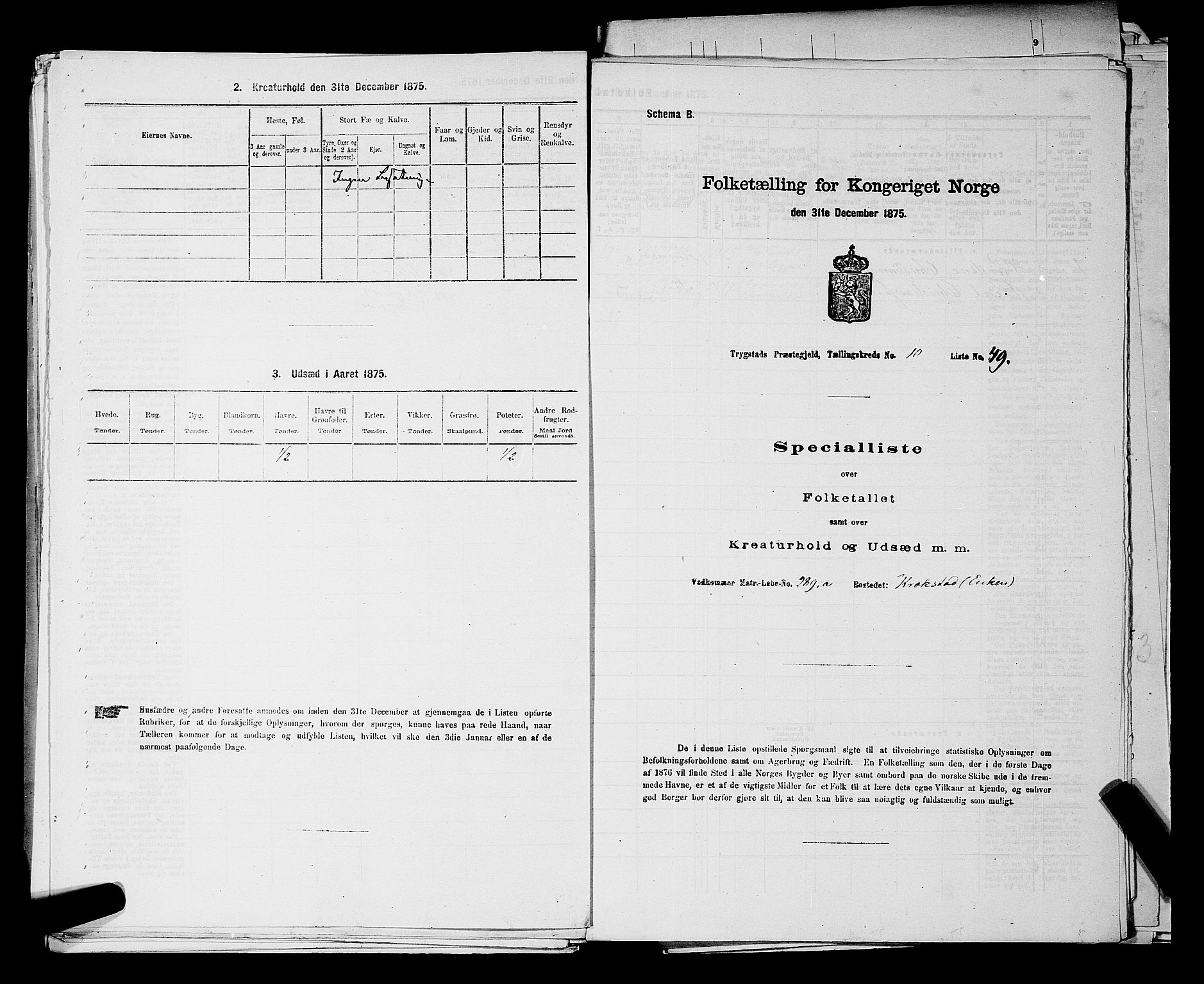 RA, 1875 census for 0122P Trøgstad, 1875, p. 1193