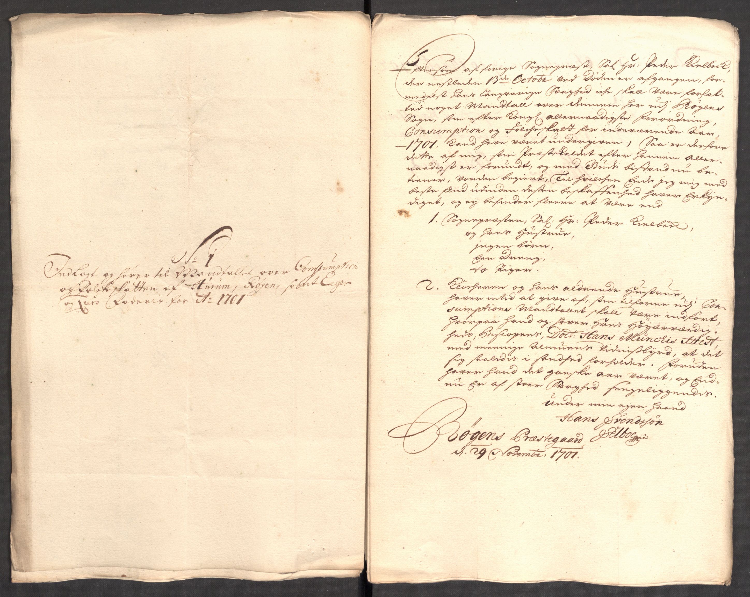Rentekammeret inntil 1814, Reviderte regnskaper, Fogderegnskap, RA/EA-4092/R30/L1697: Fogderegnskap Hurum, Røyken, Eiker og Lier, 1700-1701, p. 390