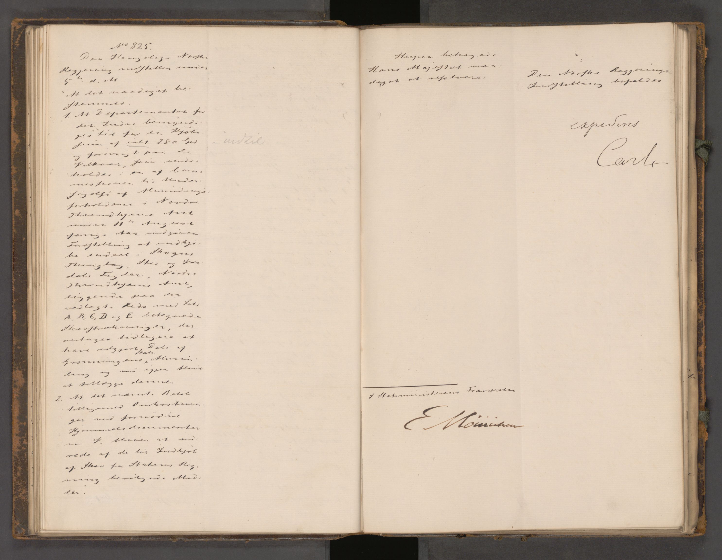 Statsrådssekretariatet, AV/RA-S-1001/A/Ab/L0104: Kgl. res. nr. 724-1001b, 2. halvår, 1865