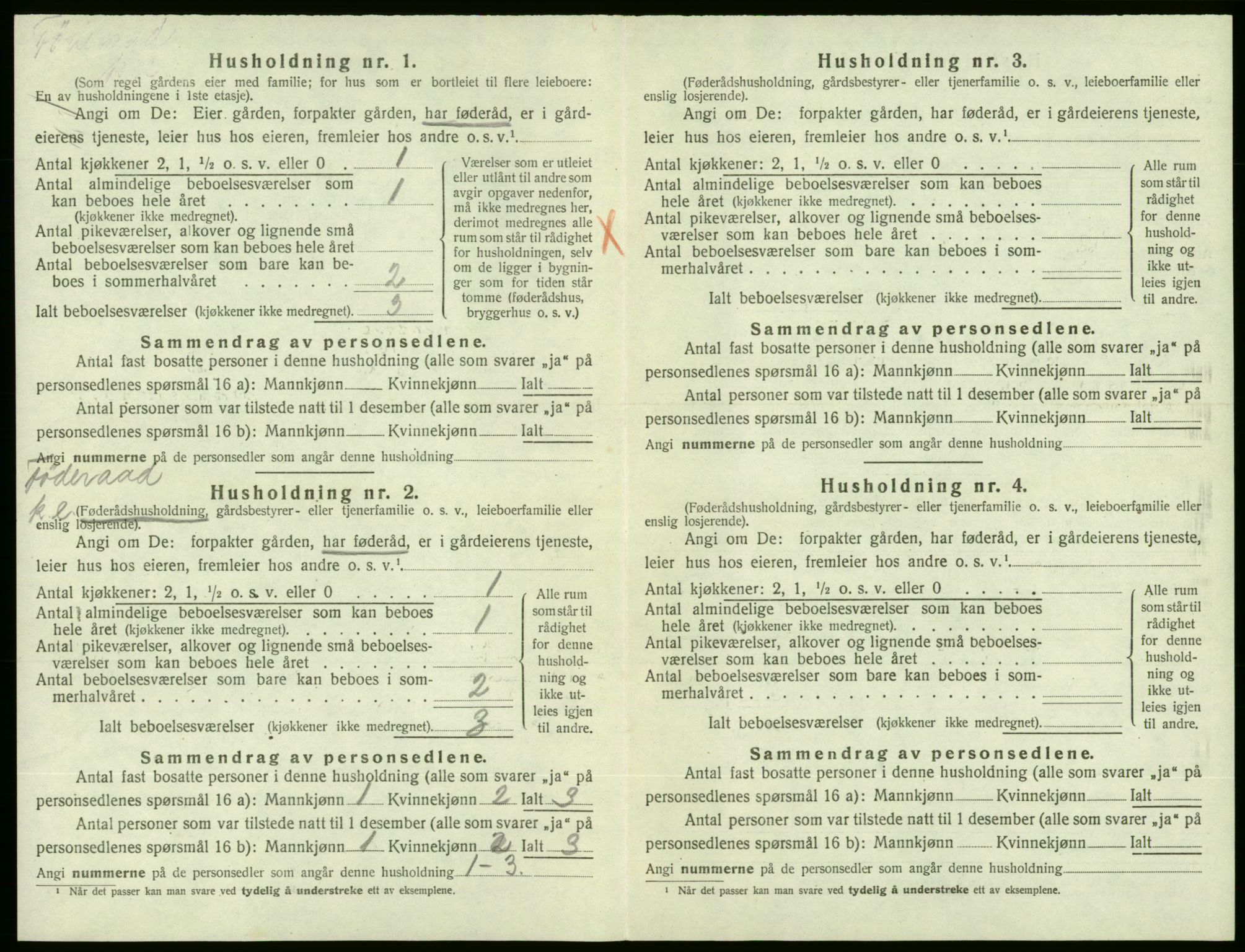 SAB, 1920 census for Etne, 1920, p. 528