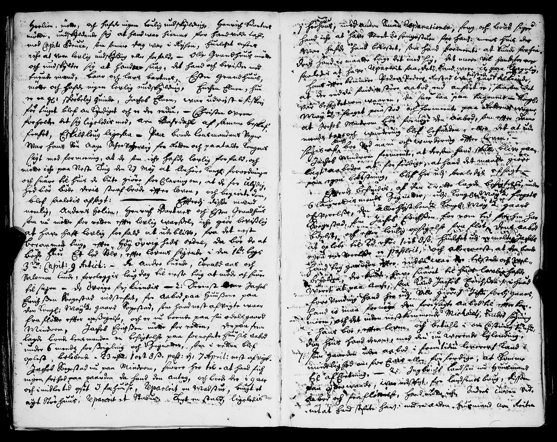 Inderøy sorenskriveri, AV/SAT-A-4147/1/1/1A/L0006: Tingbok, 1706-1710, p. 2b-3a