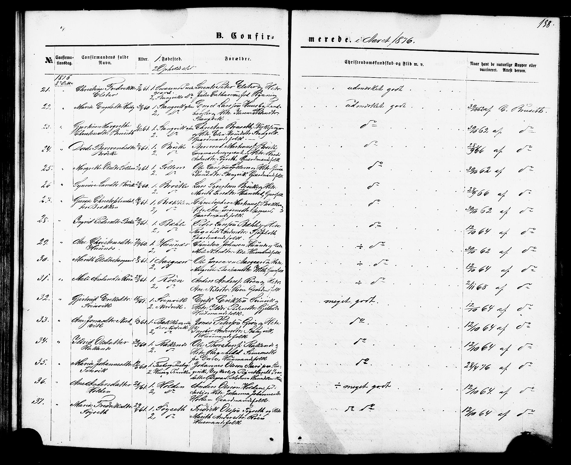 Ministerialprotokoller, klokkerbøker og fødselsregistre - Møre og Romsdal, AV/SAT-A-1454/592/L1027: Parish register (official) no. 592A05, 1865-1878, p. 138