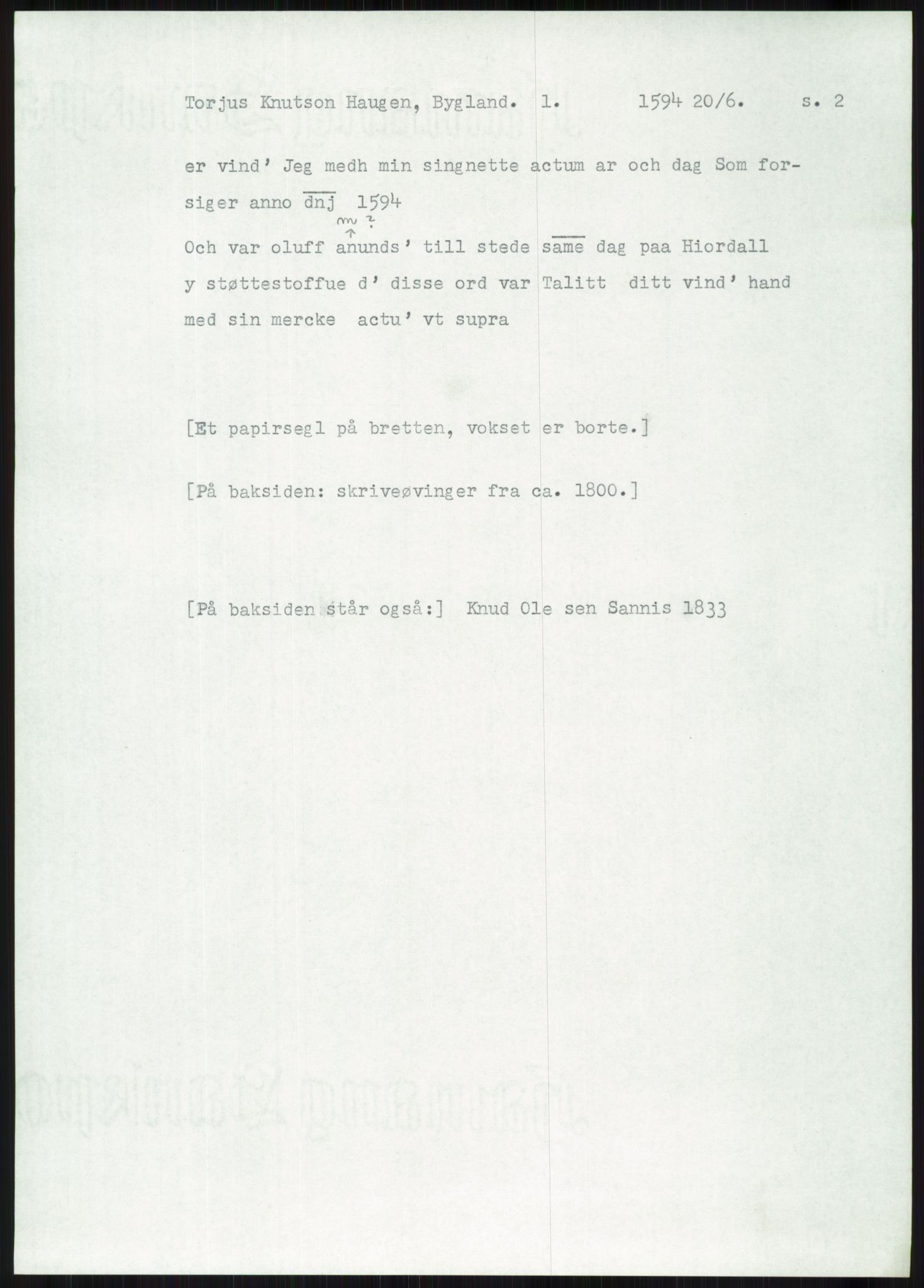 Samlinger til kildeutgivelse, Diplomavskriftsamlingen, AV/RA-EA-4053/H/Ha, p. 2758