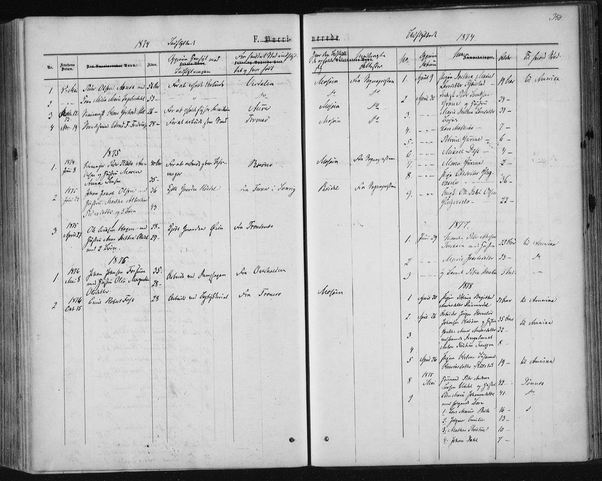 Ministerialprotokoller, klokkerbøker og fødselsregistre - Nordland, SAT/A-1459/820/L0294: Parish register (official) no. 820A15, 1866-1879, p. 350