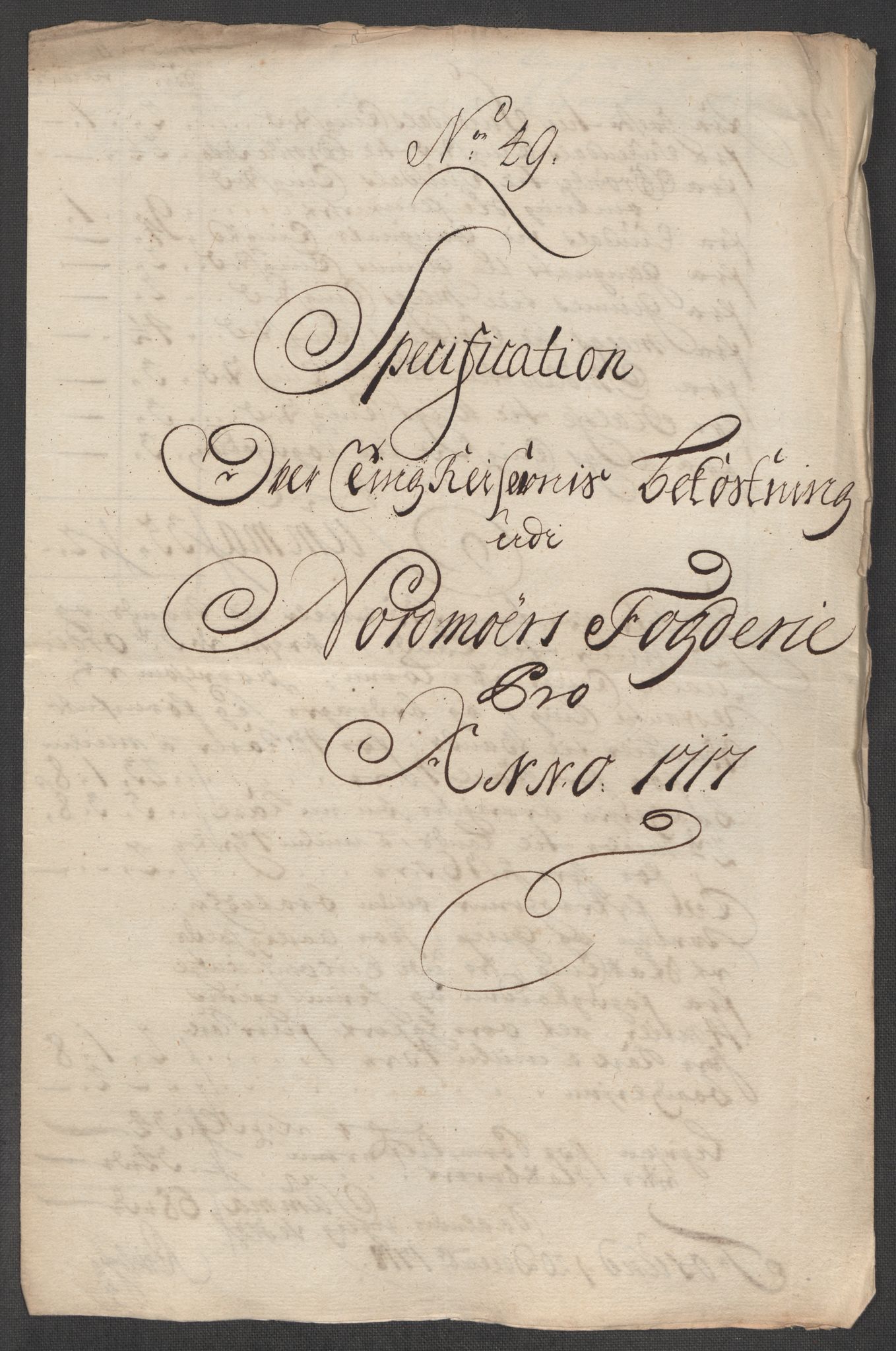 Rentekammeret inntil 1814, Reviderte regnskaper, Fogderegnskap, RA/EA-4092/R56/L3750: Fogderegnskap Nordmøre, 1717, p. 345