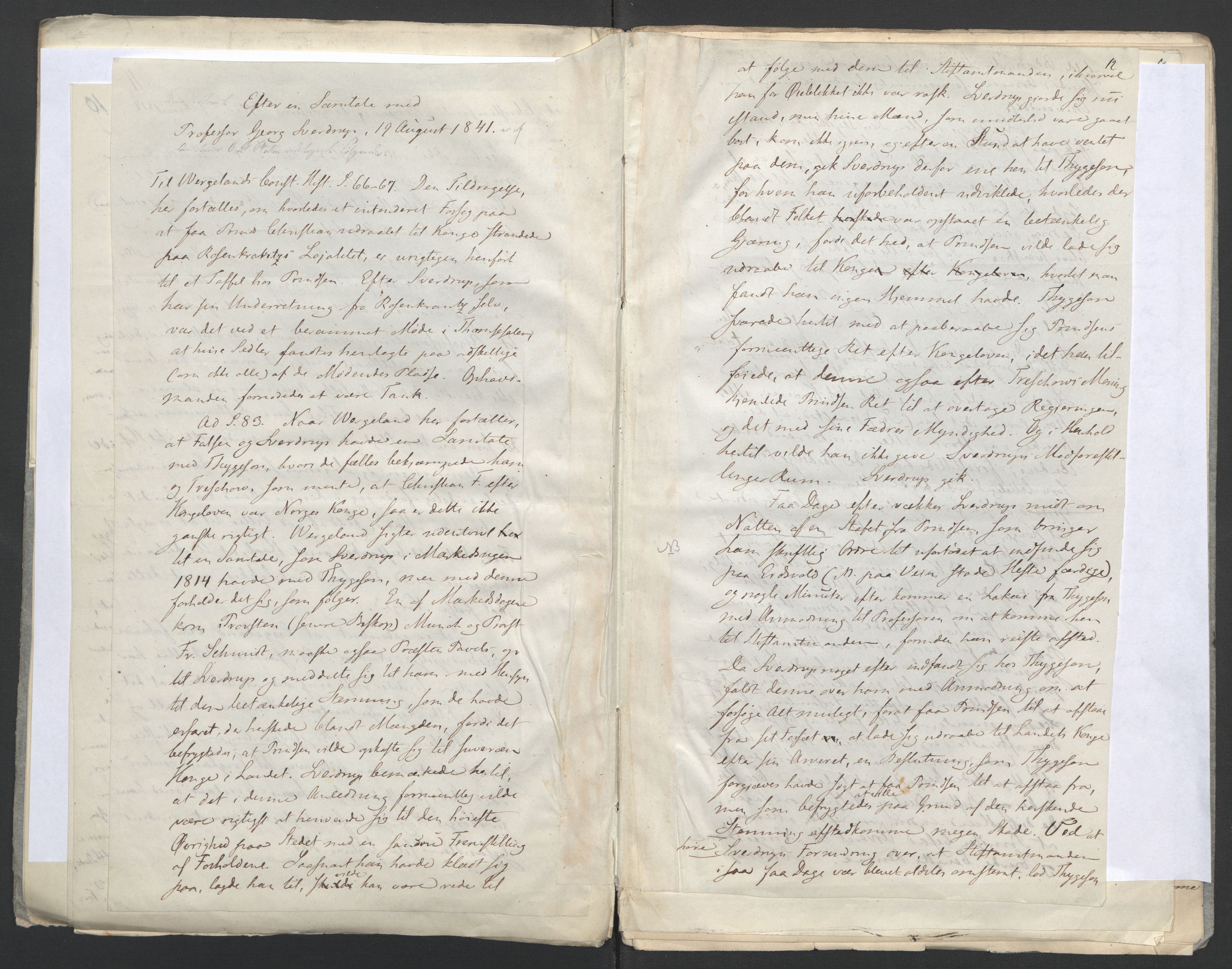 Faye, Andreas, AV/RA-PA-0015/F/Fh/L0028/0003: -- / Optegnelser ang. begivenhedene 1807-1814 af Thulstrup, L. Stoud Platou, C. St. Platou, G. Sverdrup, Løvenskiold m.fl. (afg. i samme anledning), p. 15