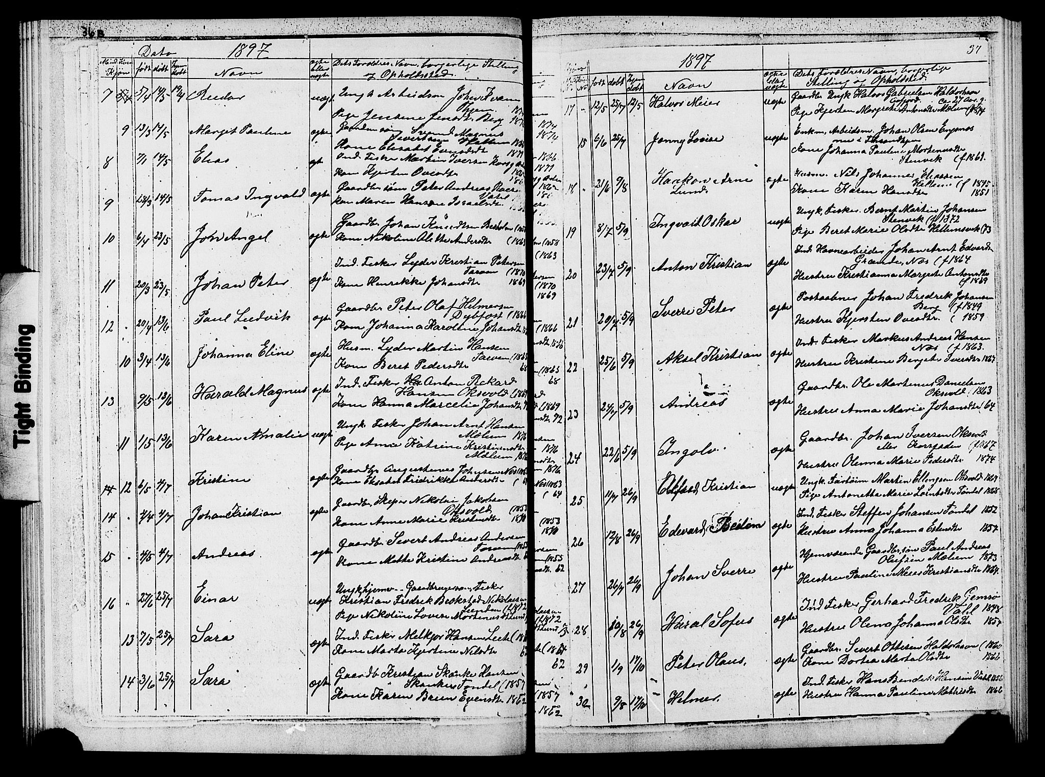 Ministerialprotokoller, klokkerbøker og fødselsregistre - Sør-Trøndelag, AV/SAT-A-1456/652/L0653: Parish register (copy) no. 652C01, 1866-1910, p. 37