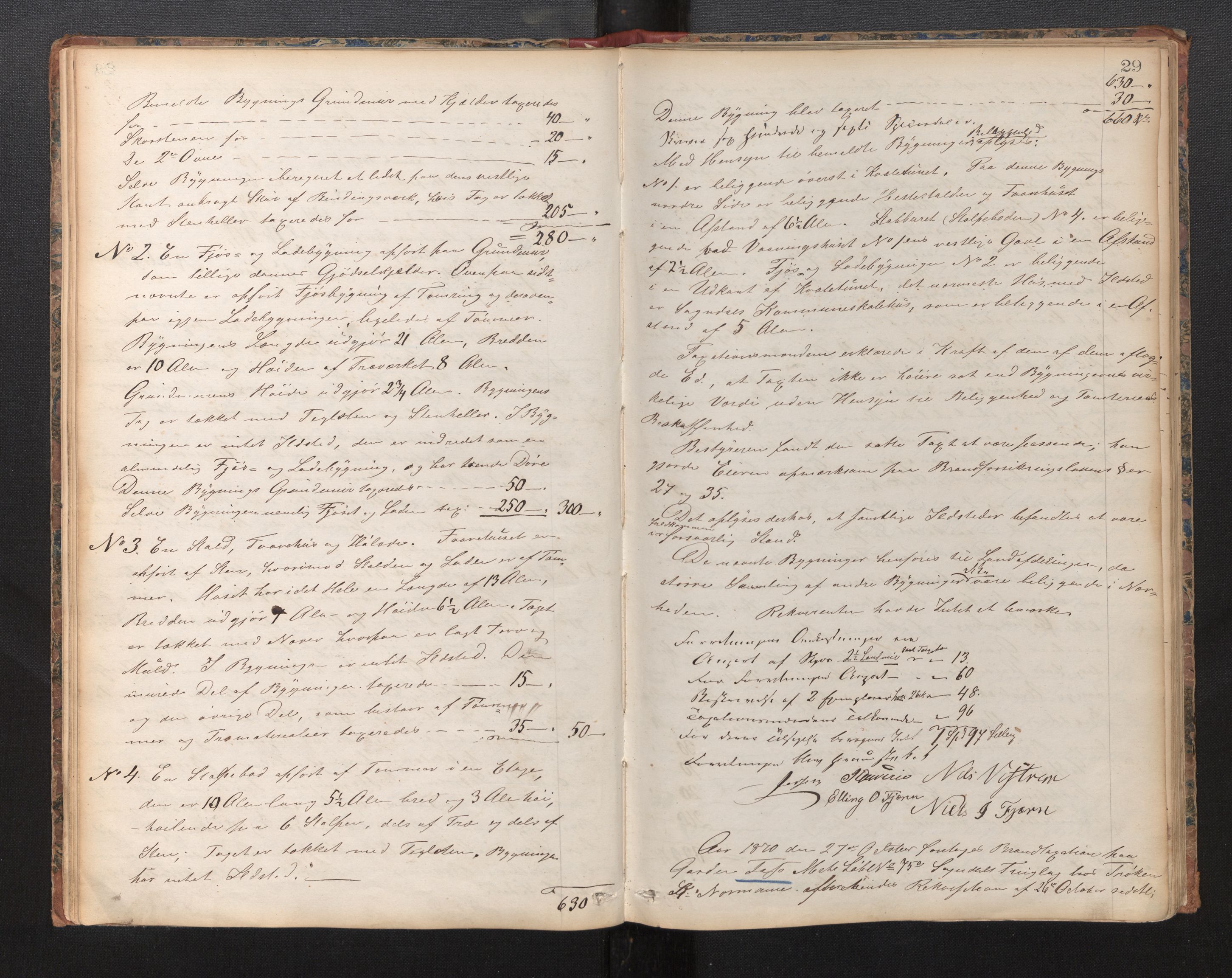 Lensmannen i Sogndal, AV/SAB-A-29901/0012/L0001: Branntakstprotokoll, 1868-1875, p. 28b-29a