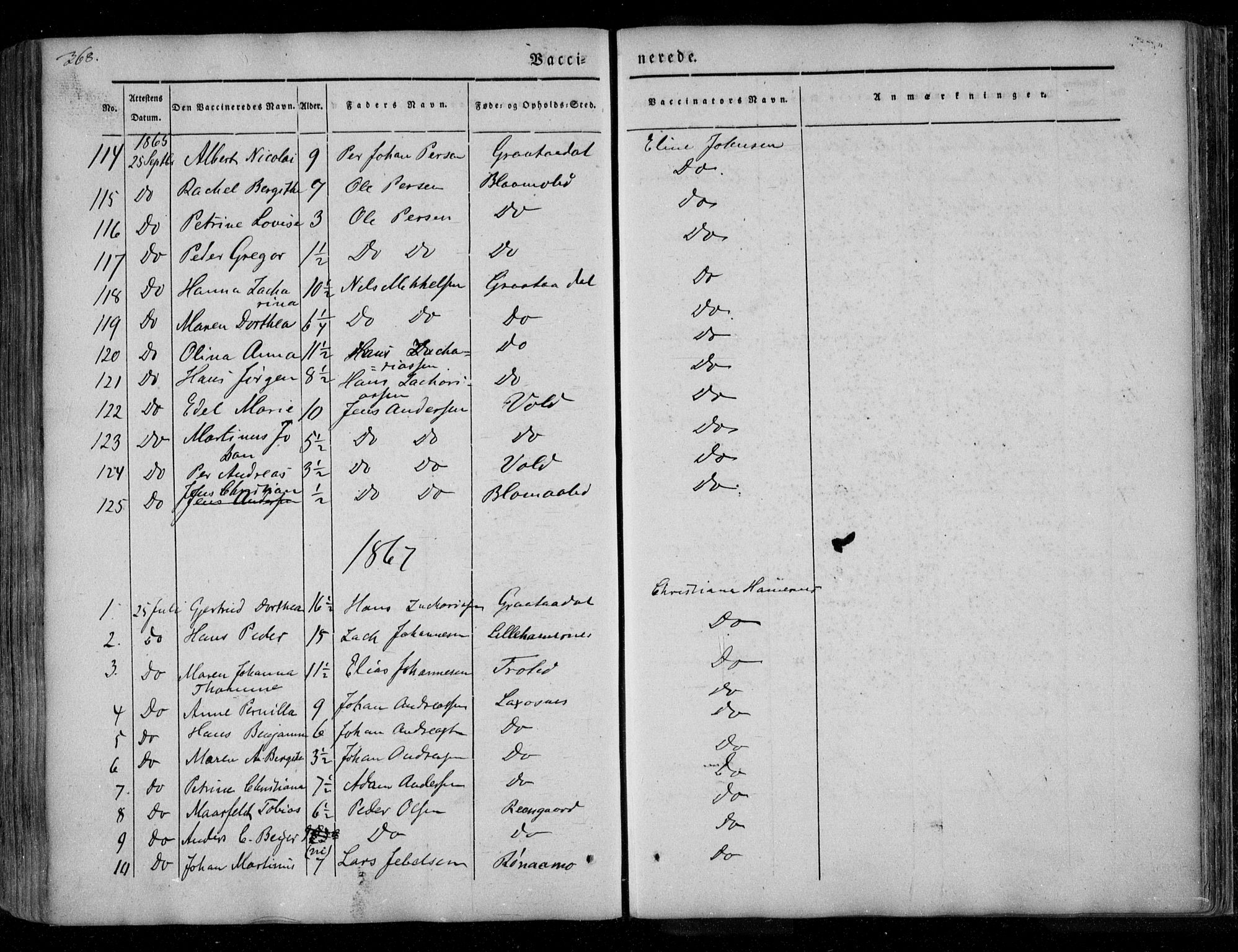 Ministerialprotokoller, klokkerbøker og fødselsregistre - Nordland, AV/SAT-A-1459/846/L0644: Parish register (official) no. 846A02, 1837-1872, p. 368